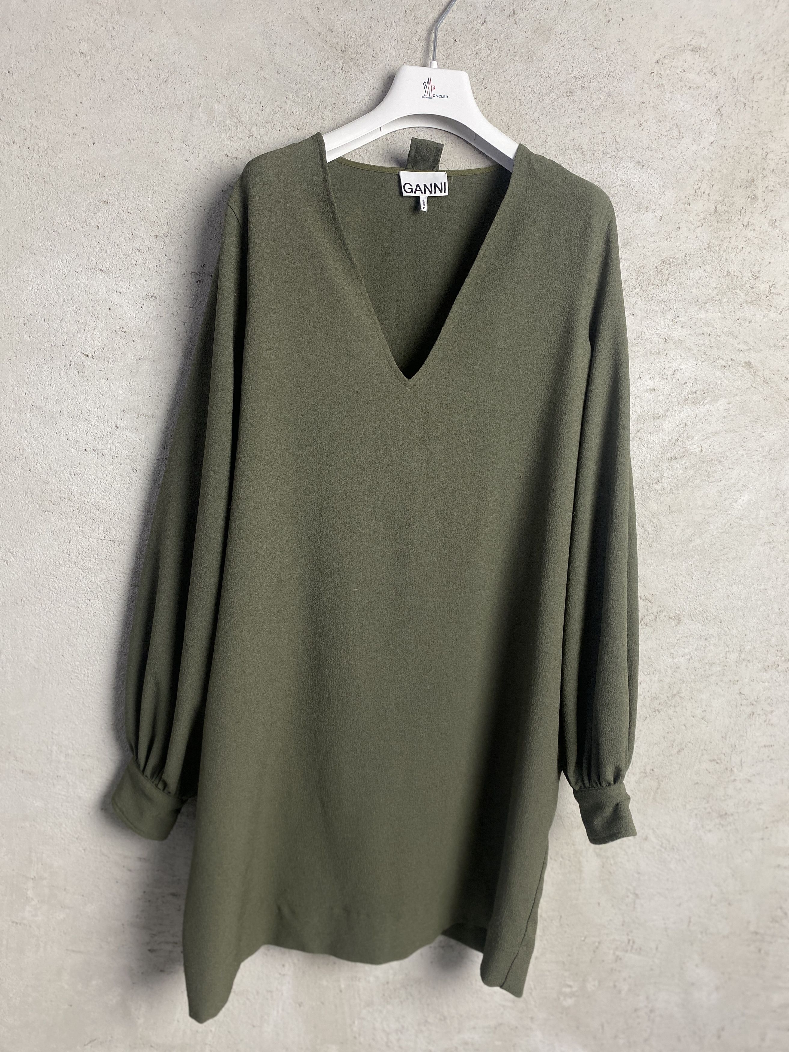 Ganni Ganni casual polyester dress midi Size M / US 6-8 / IT 42-44 - 1 Thumbnail