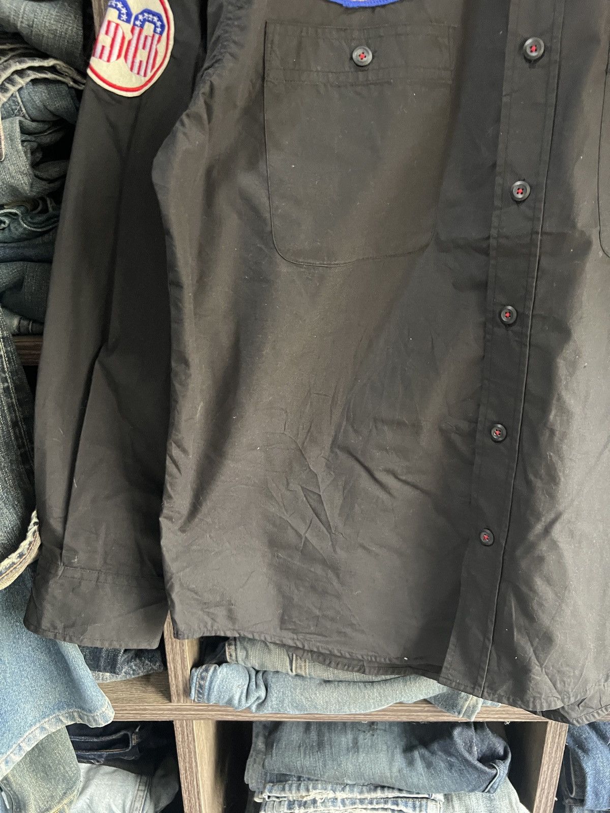 Japanese Brand 🔥Never Seen Thing Patches Shirt Size US M / EU 48-50 / 2 - 7 Thumbnail