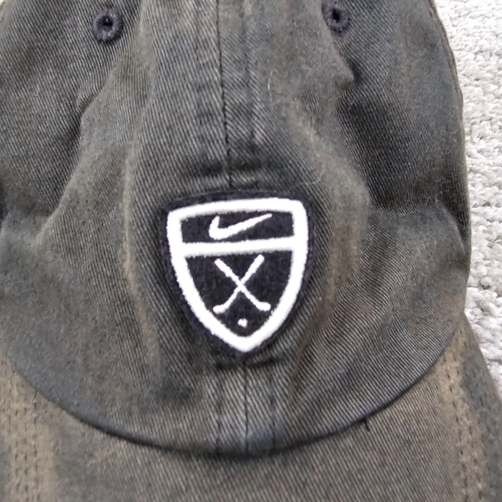Nike Nike Cap Hat Baseball Adjustable One Size Black Swoosh Mens/Womens Cap Size ONE SIZE - 2 Thumbnail