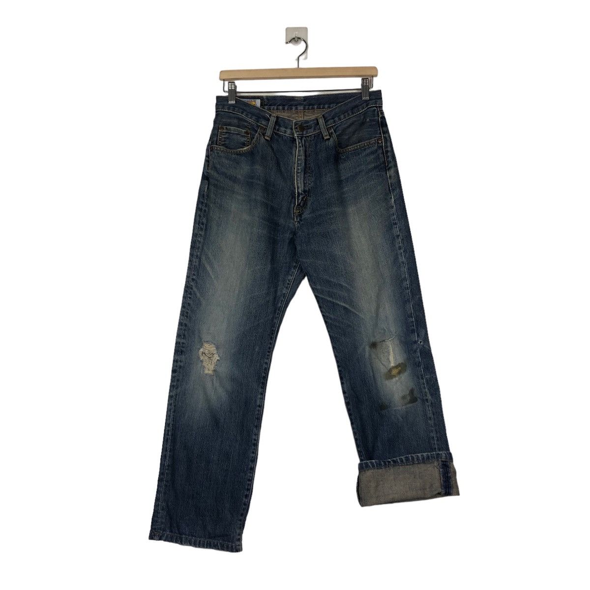 Japanese Brand 🔥Vintage Denim Jeans Big John Issey Miyake Size US 30 / EU 46 - 13 Thumbnail