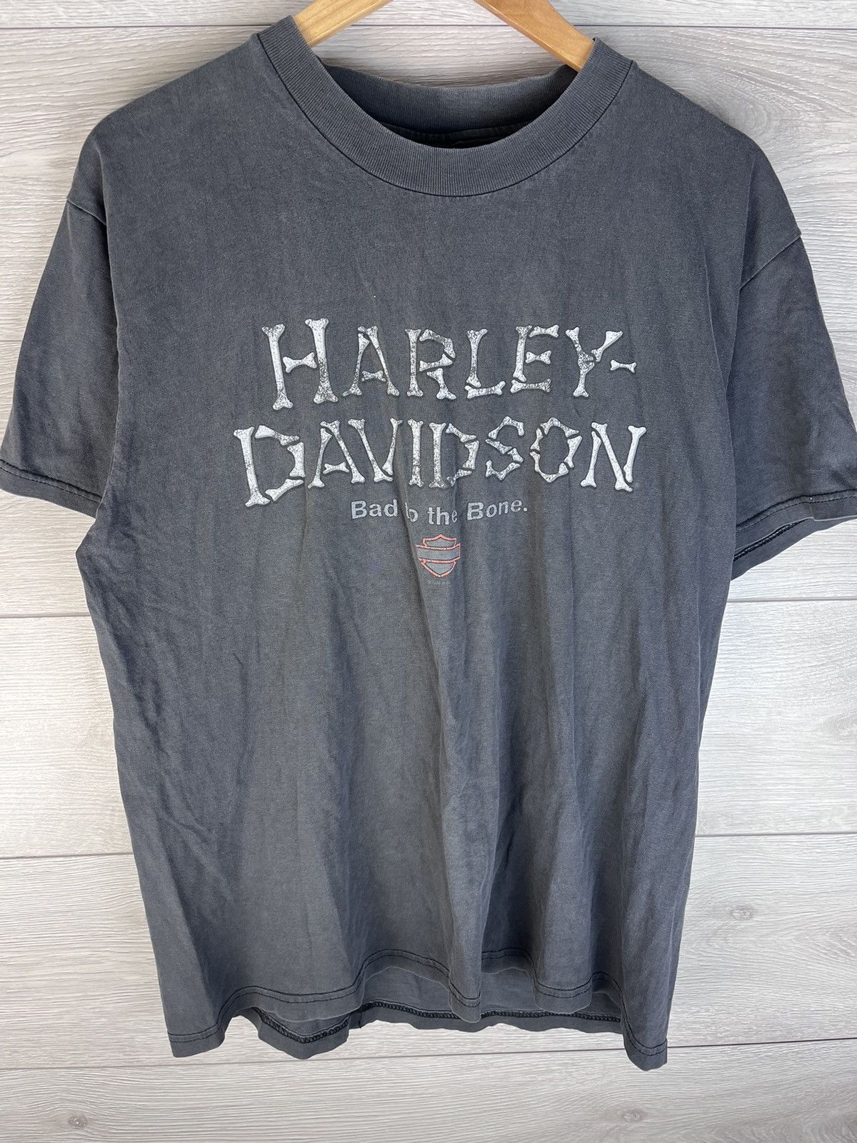 Harley Davidson Vintage men's T-shirt merch Harley-Davidson 98s made in Usa Size US L / EU 52-54 / 3 - 5 Thumbnail