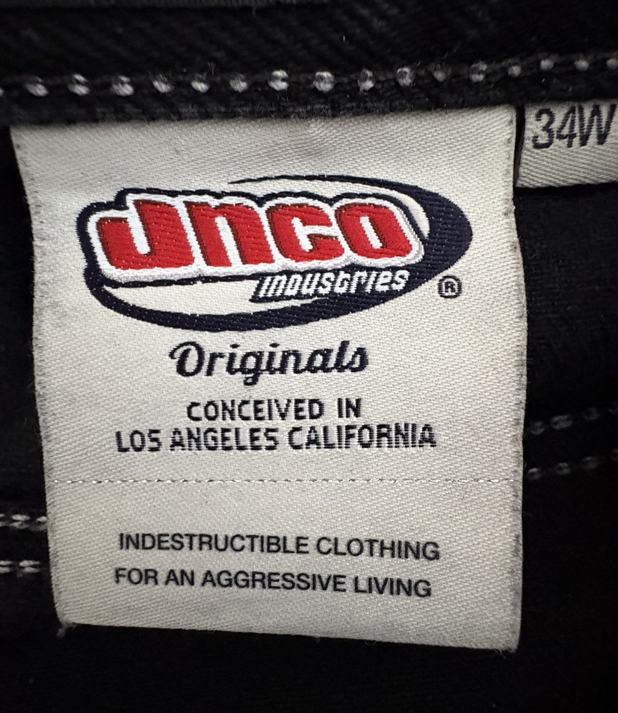 JNCO Jnco Jean Black denim 23” New Size US 34 / EU 50 - 6 Thumbnail