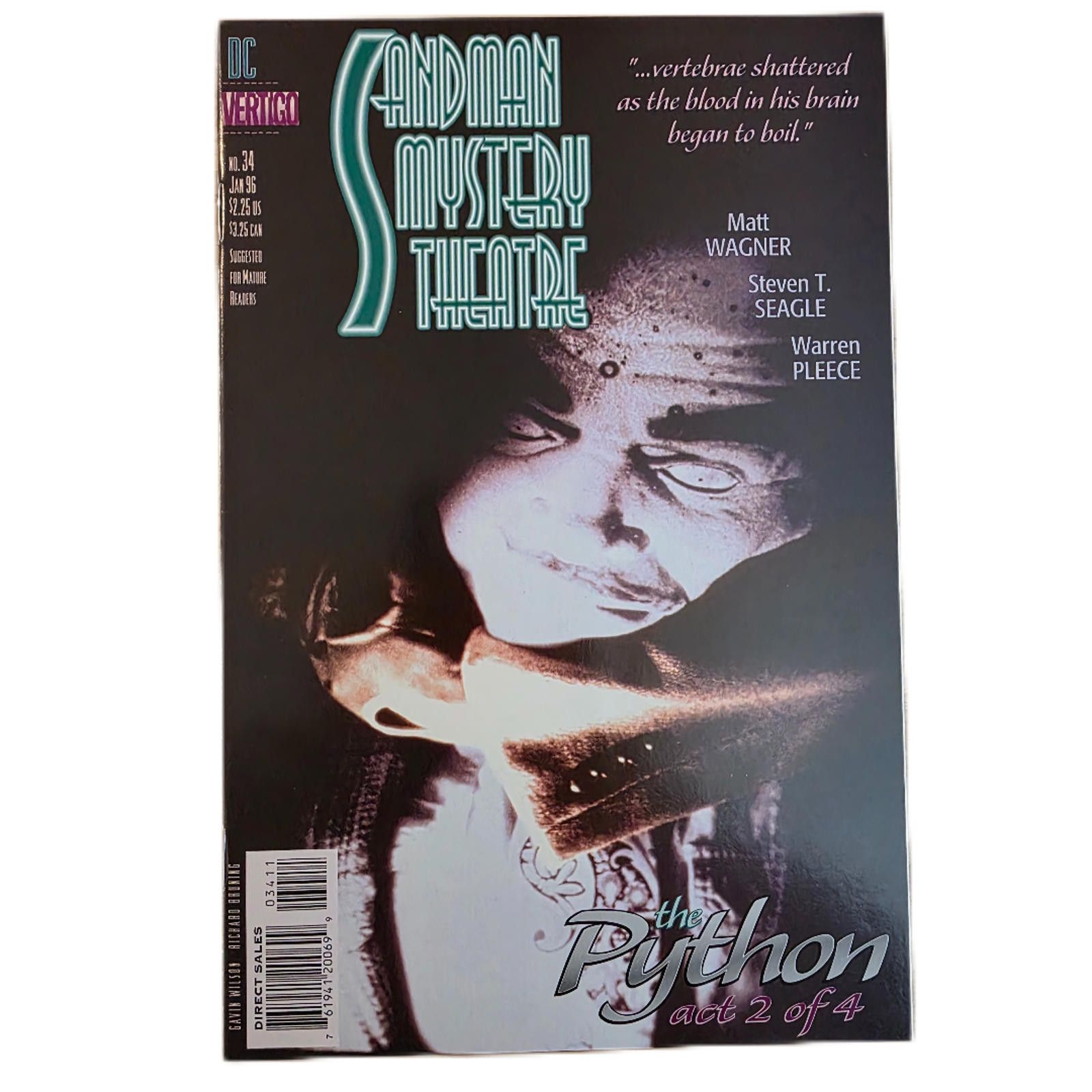 Other Sandman Mystery Theatre #34 NM Vertigo Noir Comic (C) Size ONE SIZE - 1 Thumbnail