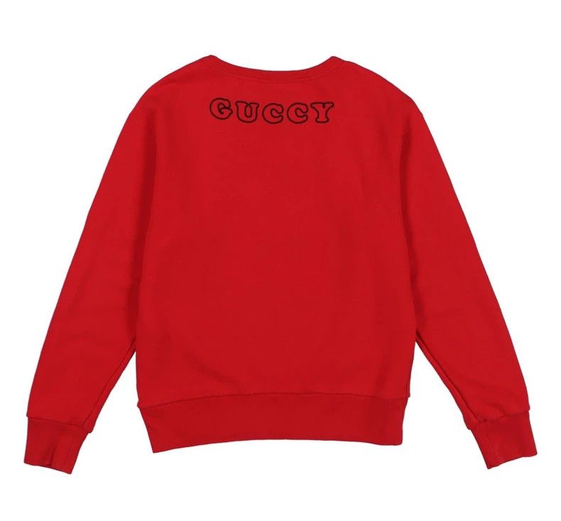Gucci GucciRed flower fairy printed sweatshirt 2503-Nextarrow Size US S / EU 44-46 / 1 - 2 Thumbnail