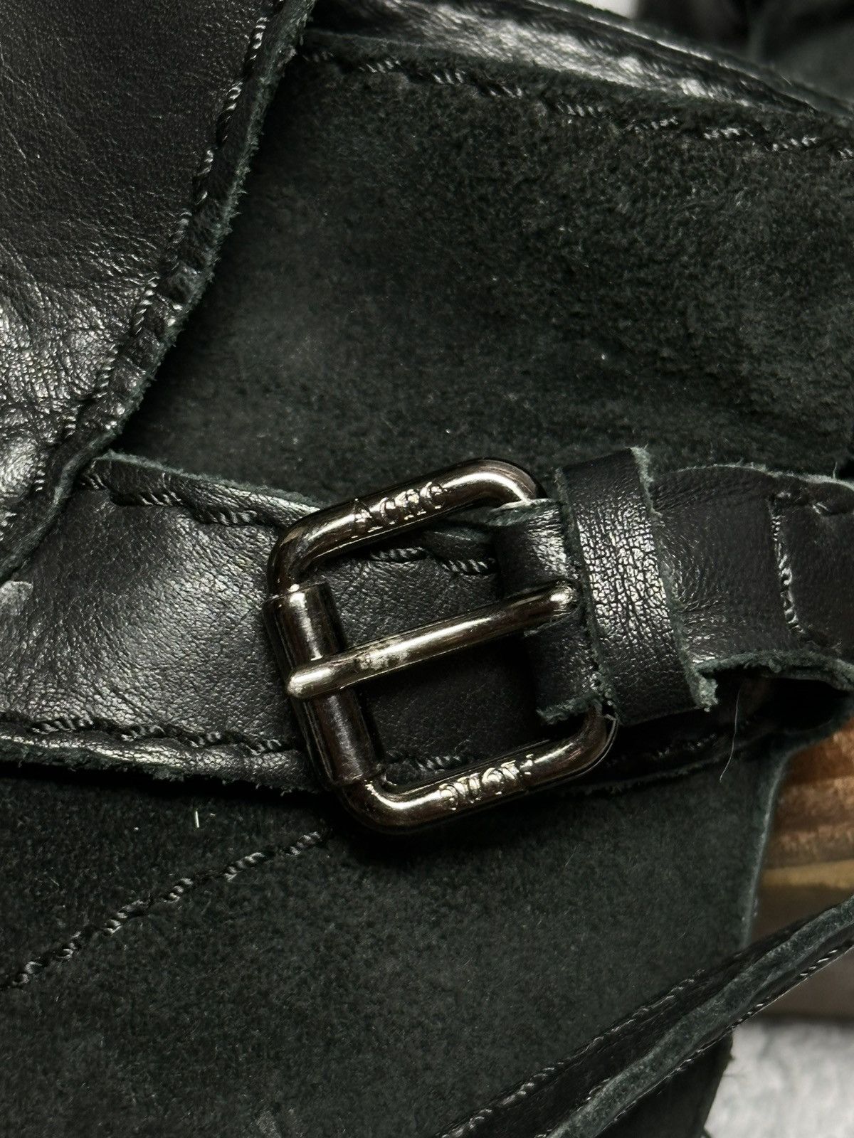 Acne Studios Acne Black Leather Ankle Boots Size US 8 / IT 38 - 12 Thumbnail