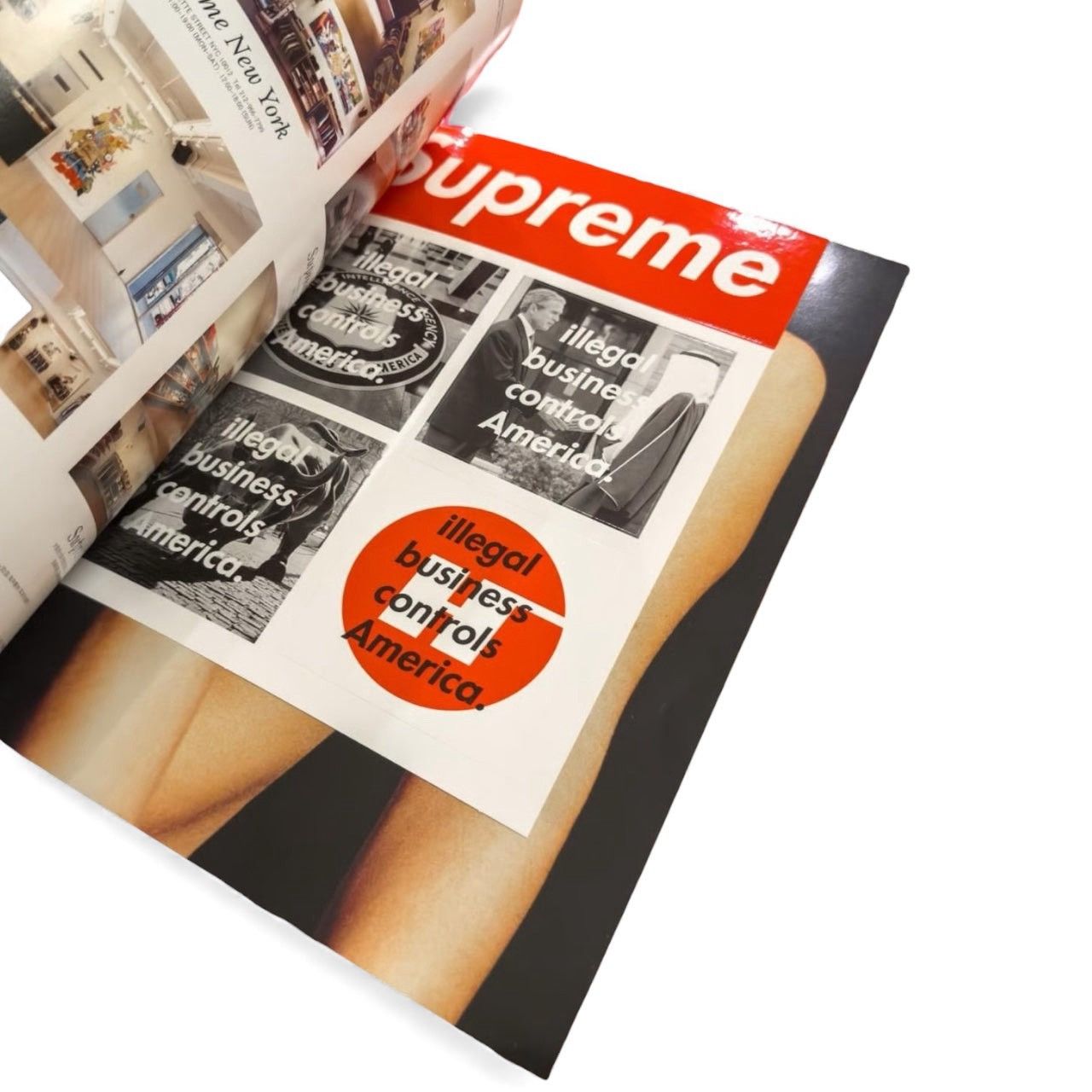 Supreme 2005AW Supreme Book Vol 1 Japan Exclusive Magazine W Sticker Size ONE SIZE - 2 Thumbnail