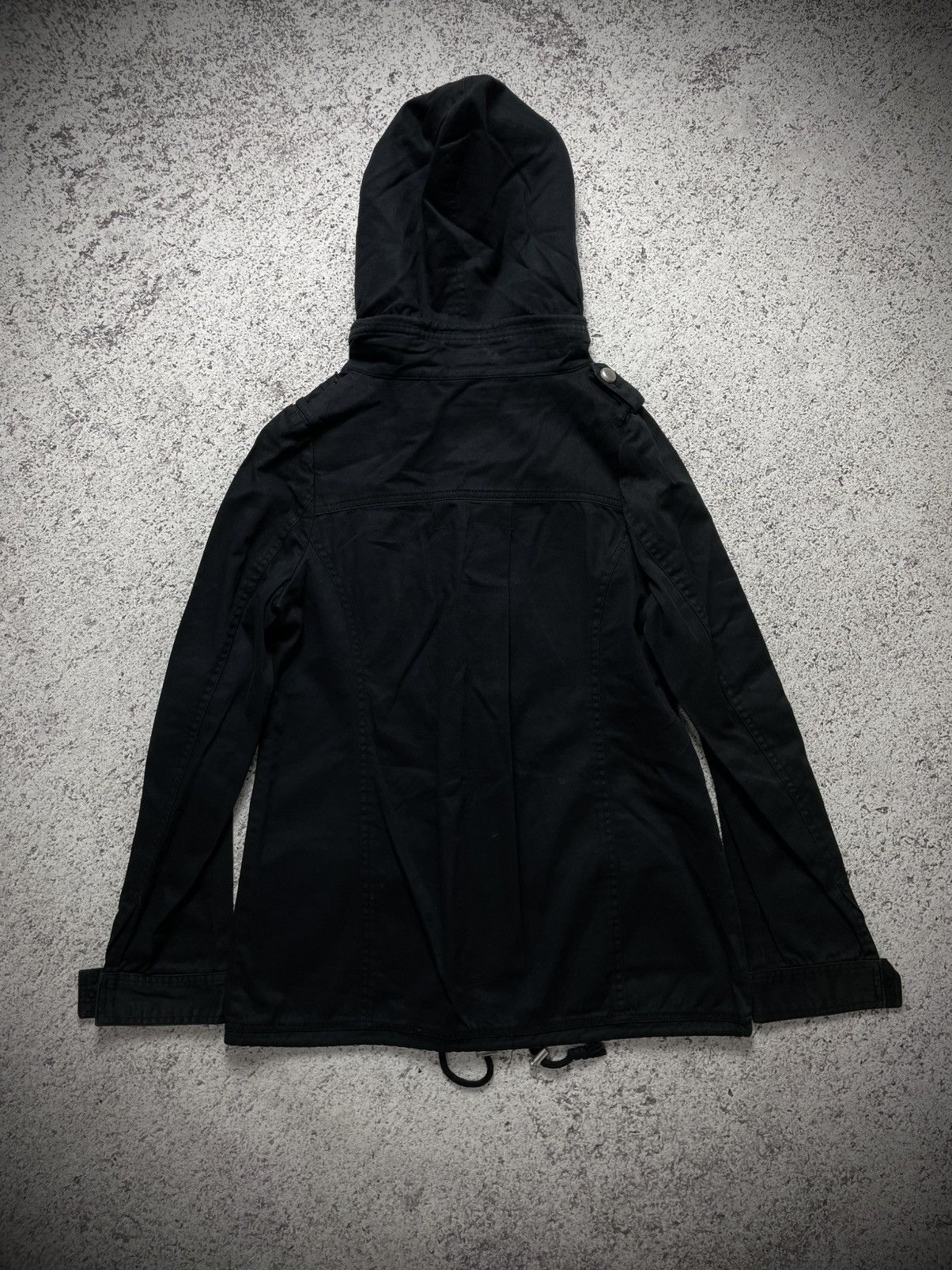 If Six Was Nine 2000s Re dark - Apocalypse 2way hooded Gothic Jacket Vkei Size US M / EU 48-50 / 2 - 5 Thumbnail