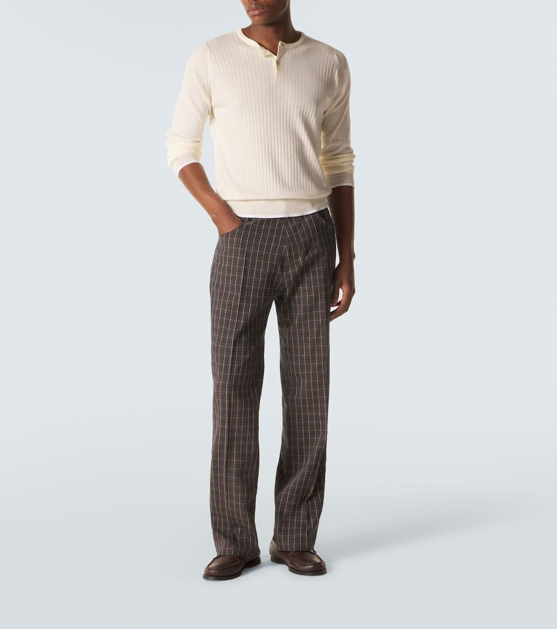 Wales Bonner Wales Bonner Country Linen Trousers Size US 30 / EU 46 - 2 Thumbnail