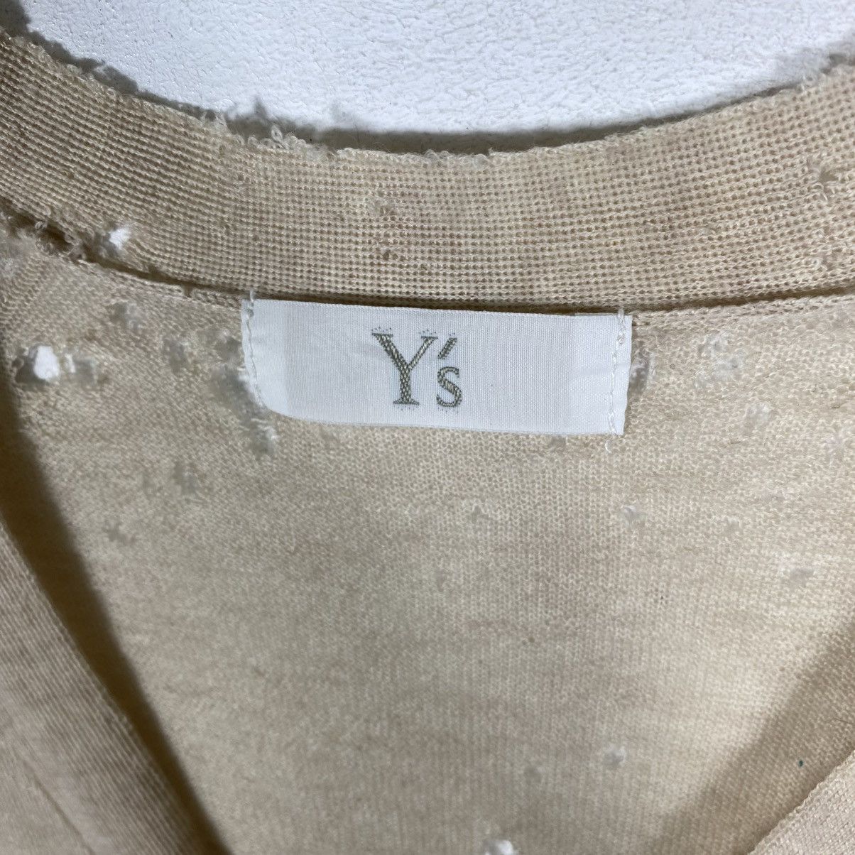 Y's Y's Yohji Yamamoto Destroyed Distressed Cardigan Size 2 Size XS / US 0-2 / IT 36-38 - 8 Thumbnail