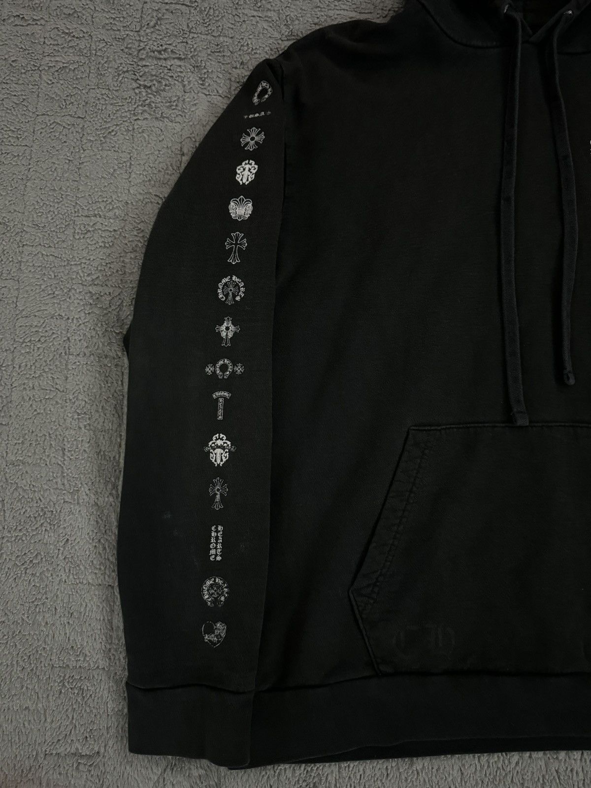 Chrome Hearts RARE VINTAGE Chrome Hoodie “Multi Logo” Size US L / EU 52-54 / 3 - 3 Thumbnail