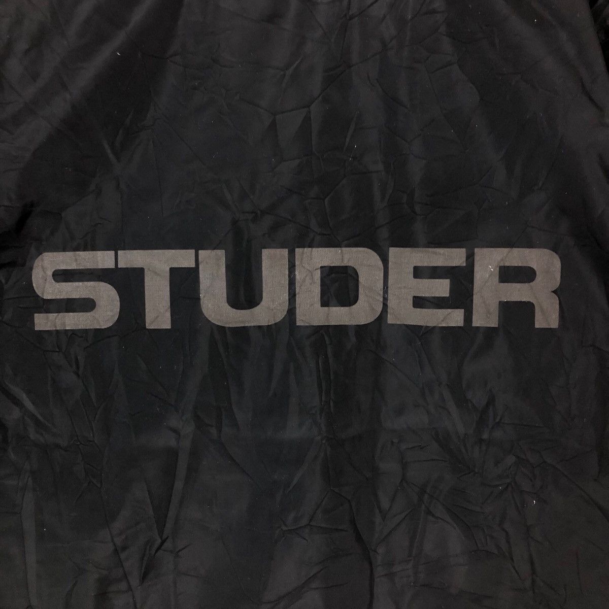 A.P.C. Vintage A.P.C. Studer Spell Out Snap Button Jacket Size US L / EU 52-54 / 3 - 6 Thumbnail