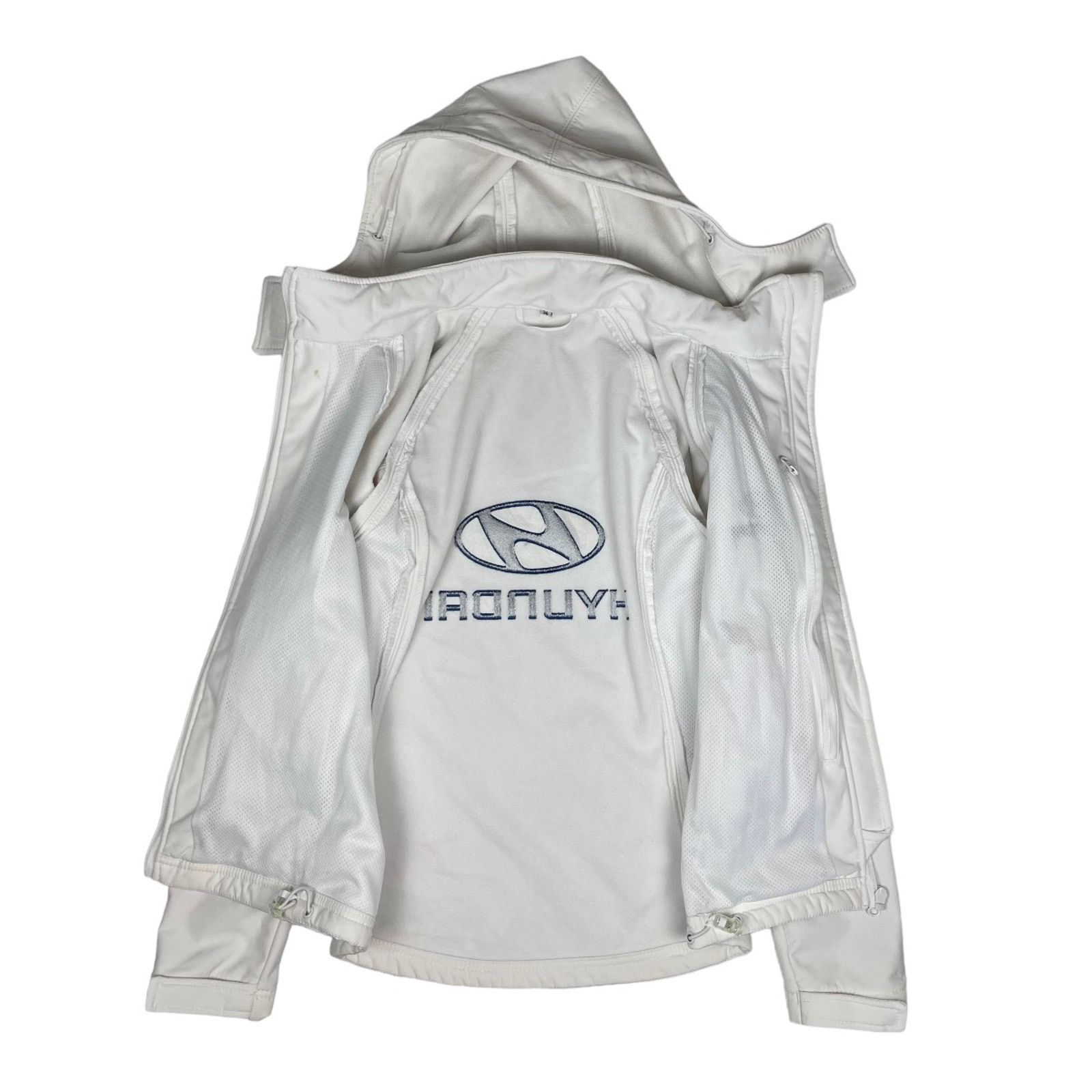 Vintage Vintage Hyundai Softshell Jacket Size S / US 4 / IT 40 - 9 Thumbnail