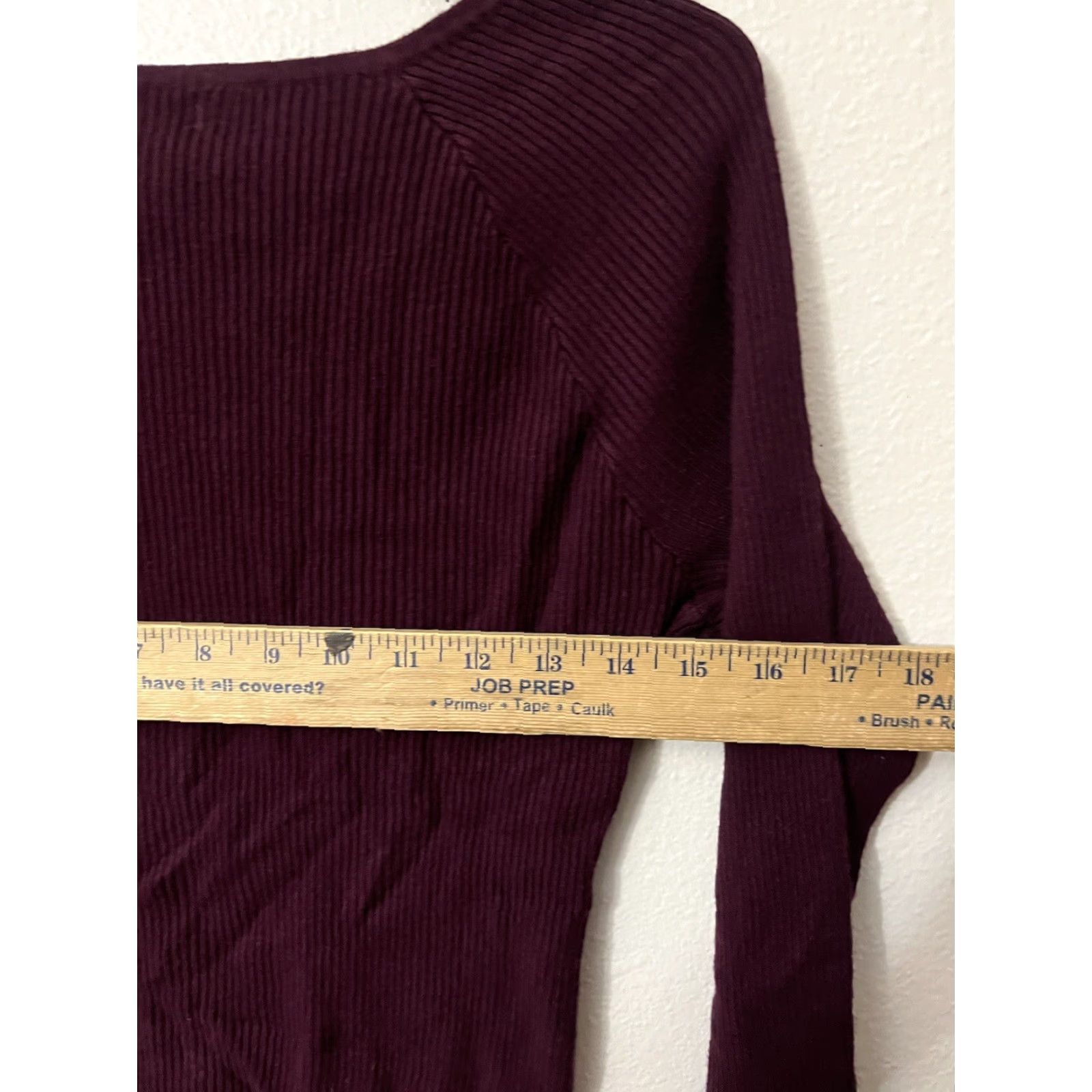 Vintage VINTAGE New York & Co Sweater Women's Medium Pullover V-Neck Knit Long Sleeve All Seasons Size M / US 6-8 / IT 42-44 - 5 Thumbnail