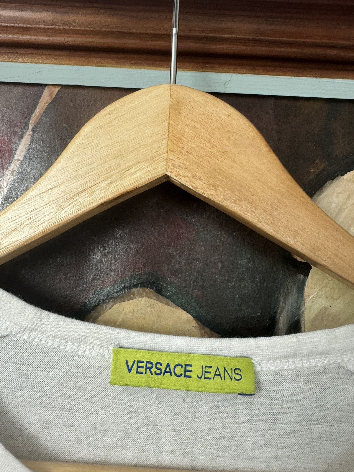 Versace Versace Jeans Guitar Rock Print Avant Garde Longsleeve Y2k Size US L / EU 52-54 / 3 - 3 Thumbnail
