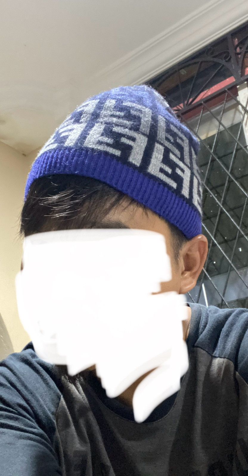 Fendi Fendi Cashmere Zucca Monogram Beanie Size ONE SIZE - 3 Thumbnail