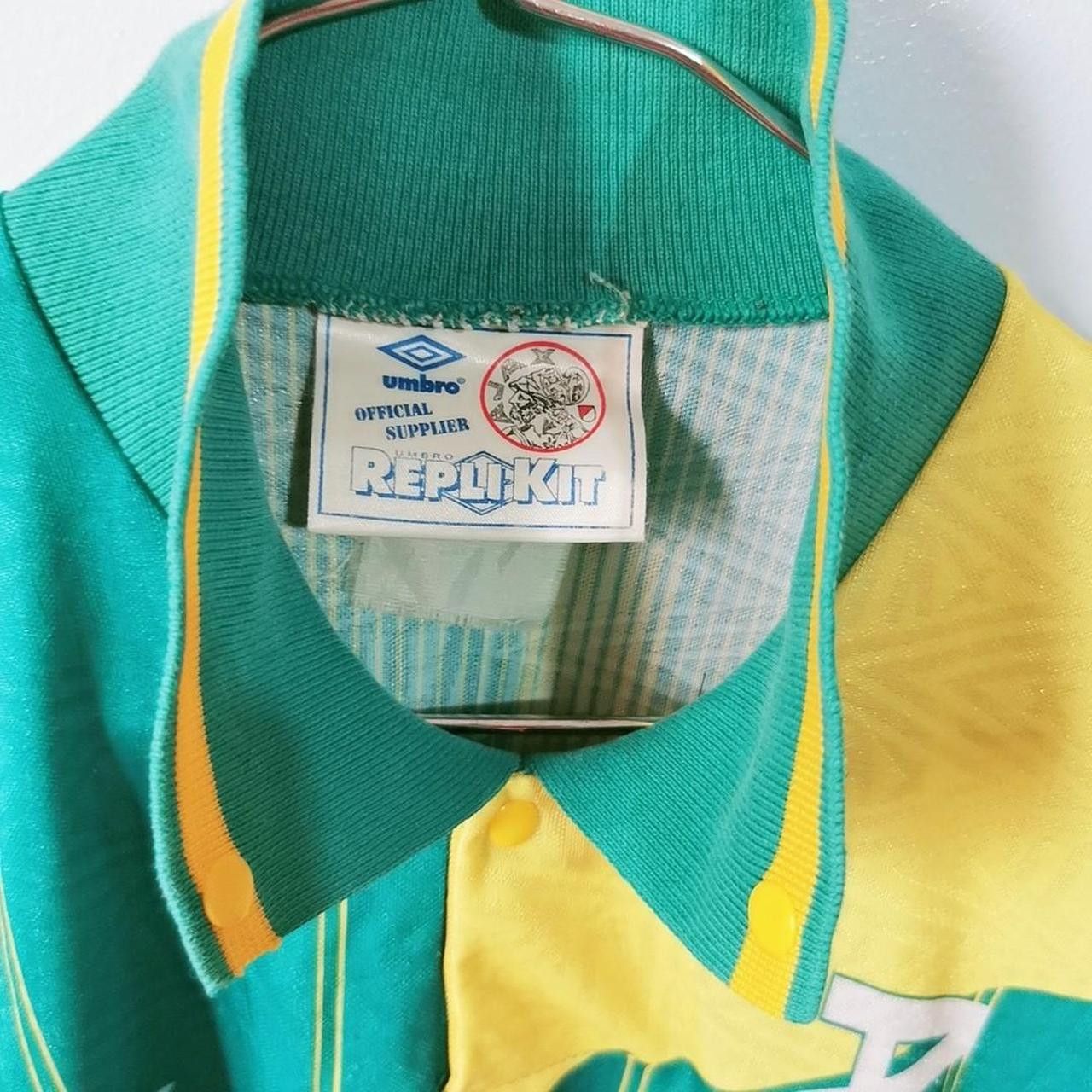 Umbro Ajax Amsterdam Netherlands 1991 1992 1993 Away Shirt Jersey Size US XL / EU 56 / 4 - 4 Thumbnail