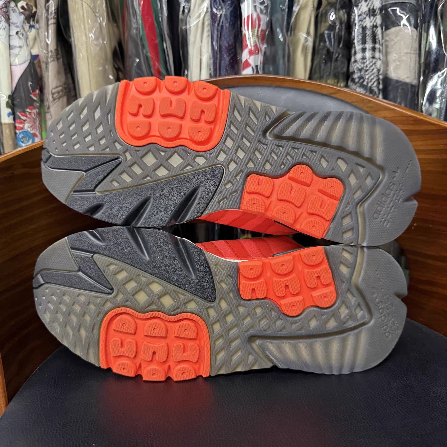 Adidas adidas Nite Jogger Road Safety Yellow Orange Sneakers Size US 11.5 / EU 44-45 - 9 Thumbnail