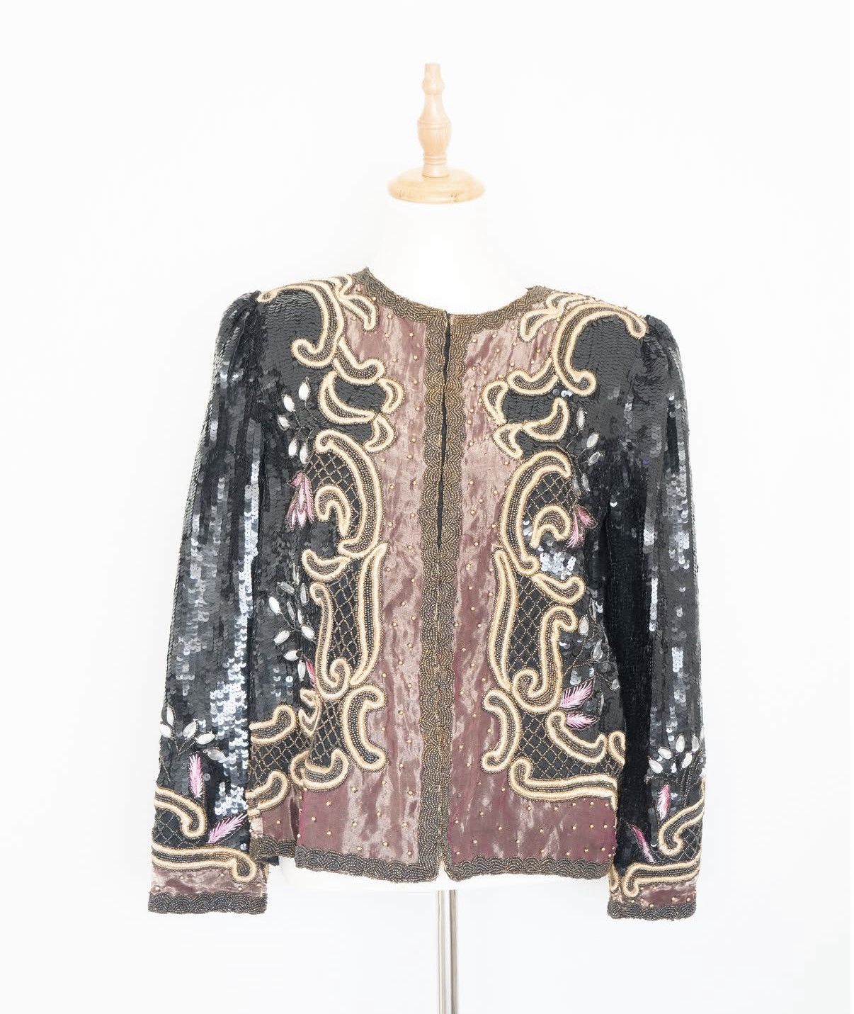 Other Laurence Kazar Embellished Statement Jacket Size M / US 6-8 / IT 42-44 - 1 Thumbnail