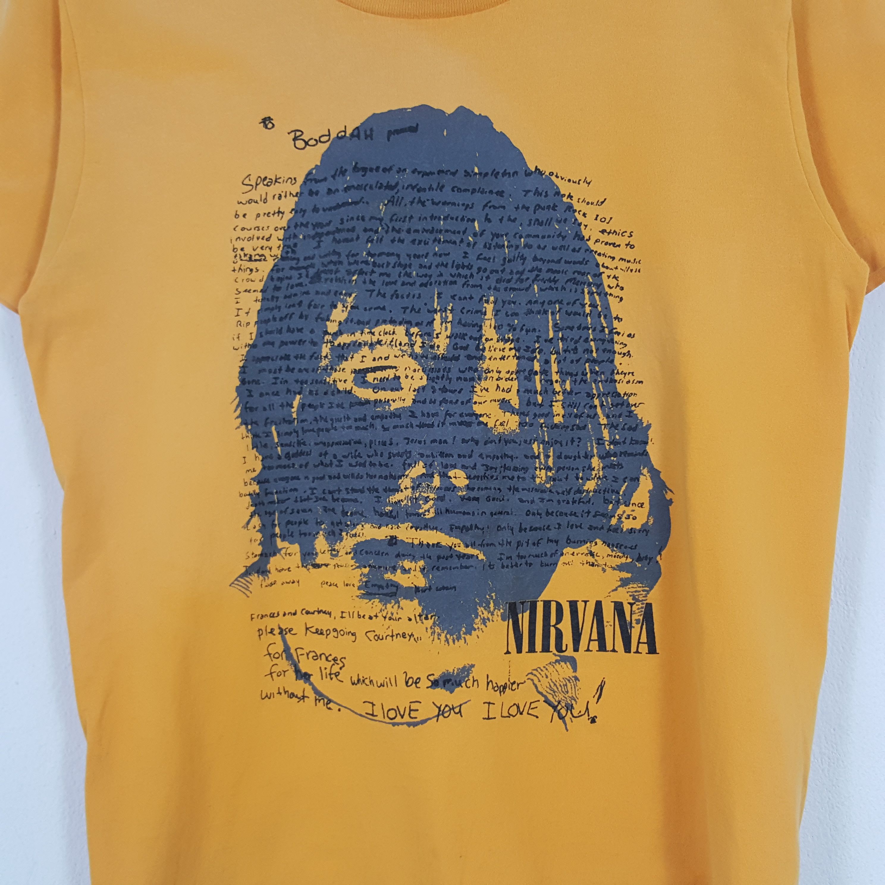 Nirvana × Vintage Vintage Nirvana American Rock Band Tshirt Size US S / EU 44-46 / 1 - 2 Thumbnail