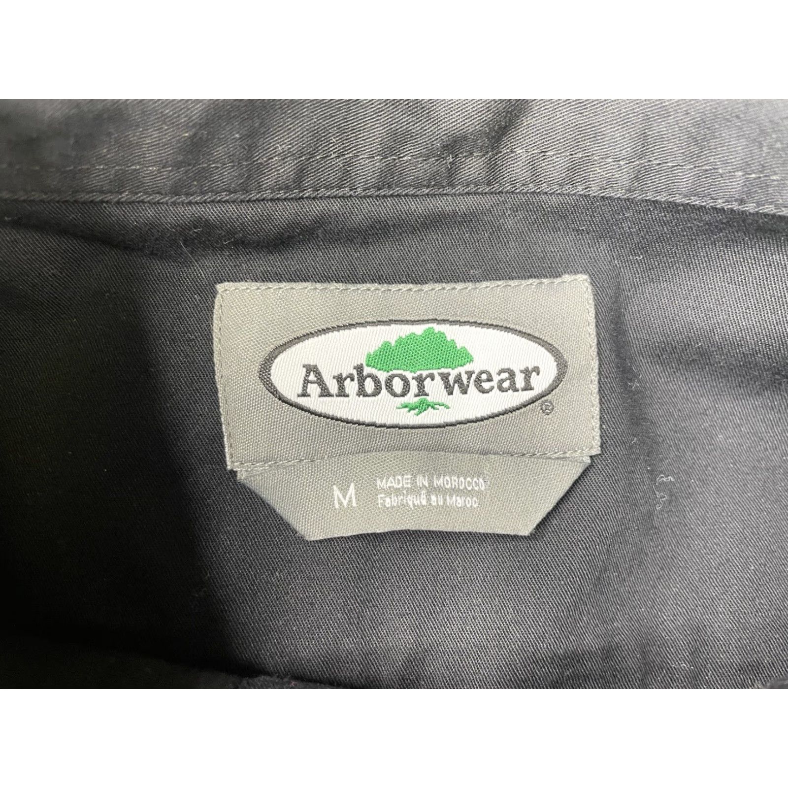Vintage Arborwear Shirt Mens M Black Cotton Polyester Canvas Button-Up with Pockets Casual Workwear Size US M / EU 48-50 / 2 - 3 Thumbnail