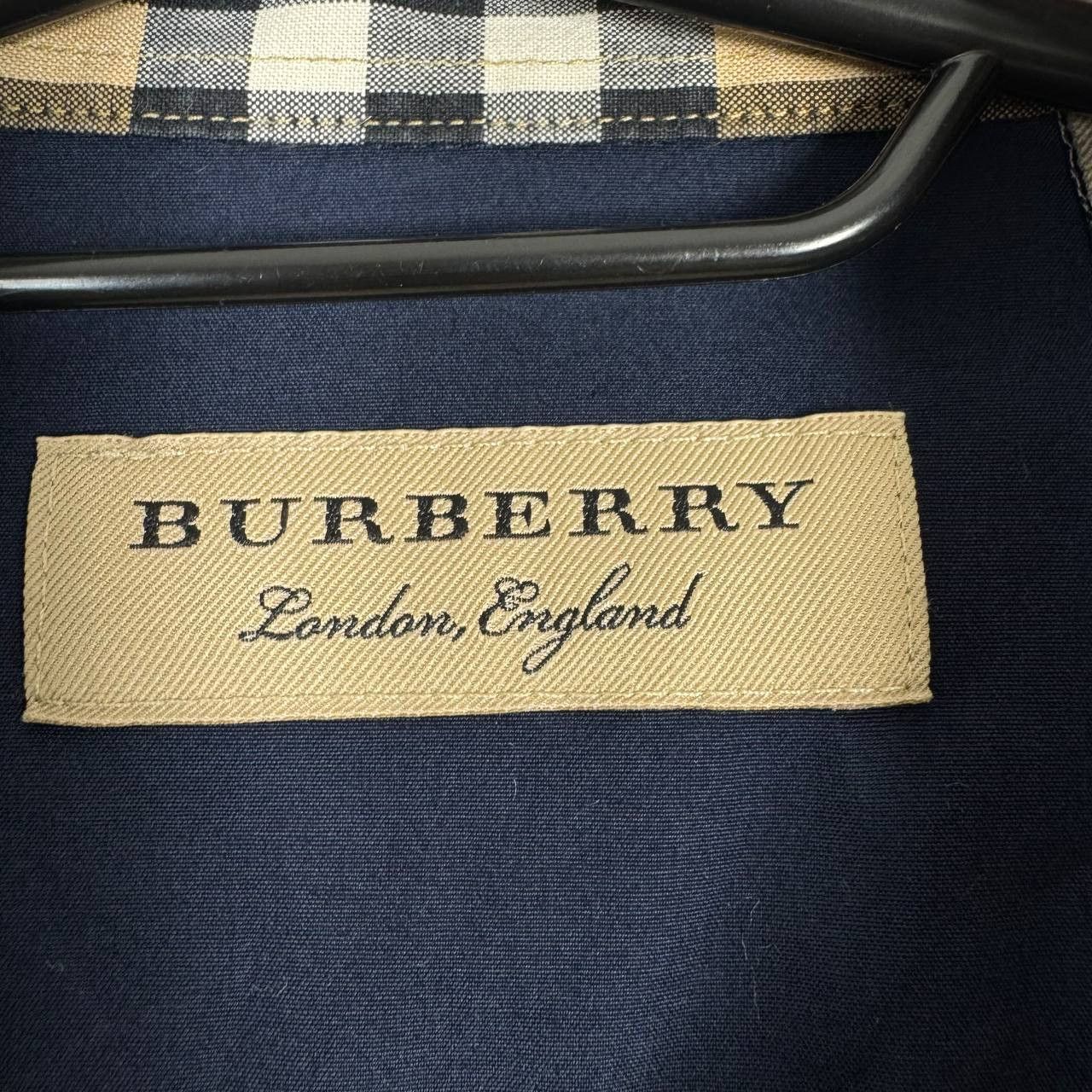 Burberry Burberry London Button Up Shirt Navy Long Sleeve Mens Size L Size US M / EU 48-50 / 2 - 3 Thumbnail