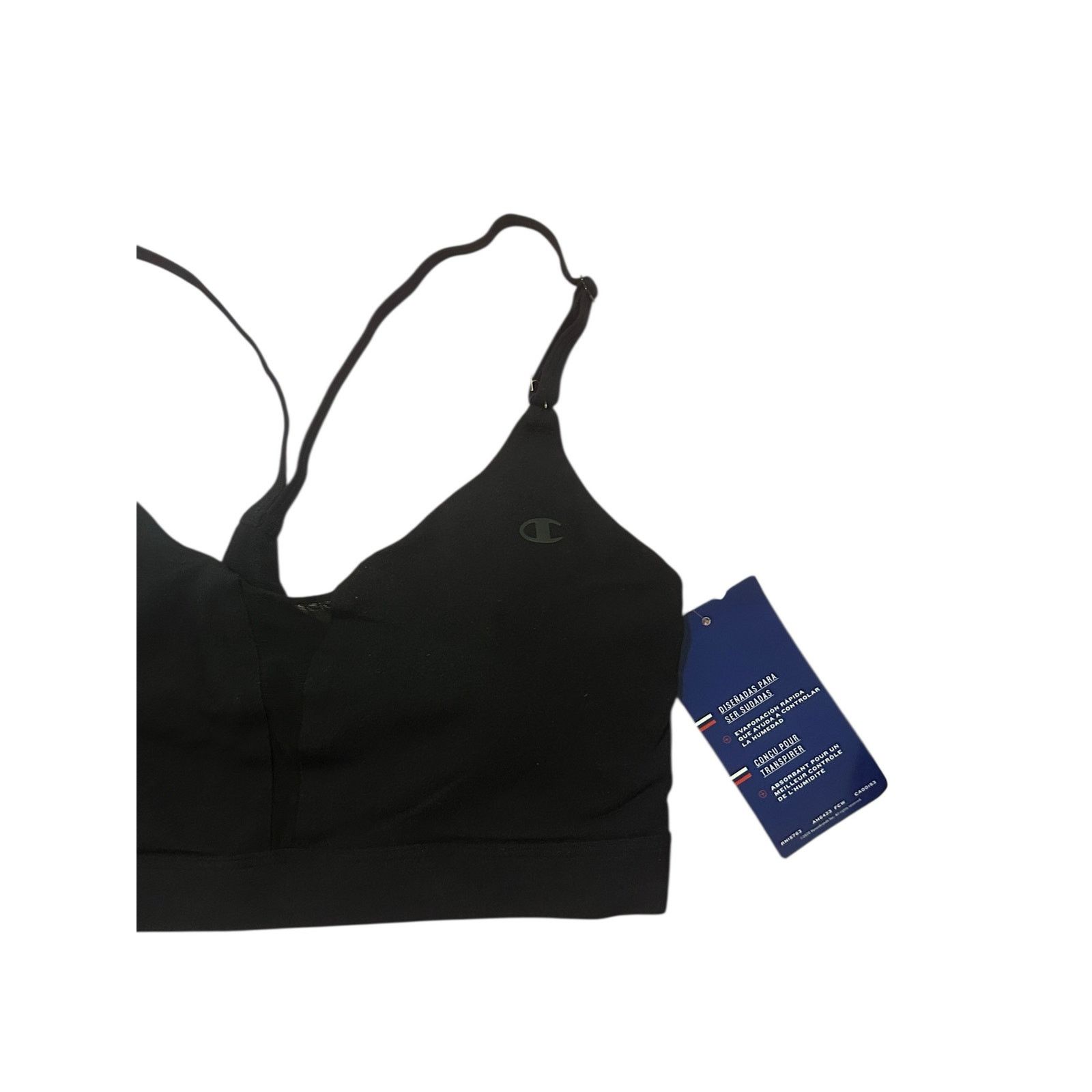 Champion Champion Wick Black Soft Touch Light Support Sports Bra Size M / US 6-8 / IT 42-44 - 5 Thumbnail