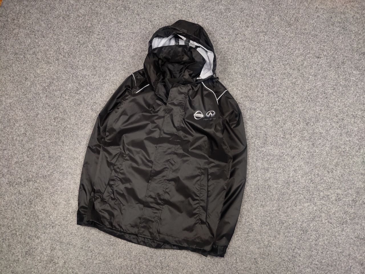 Vintage Nissan Infiniti Japan Racing Car Light Windbreaker Jacket Size US M / EU 48-50 / 2 - 4 Thumbnail