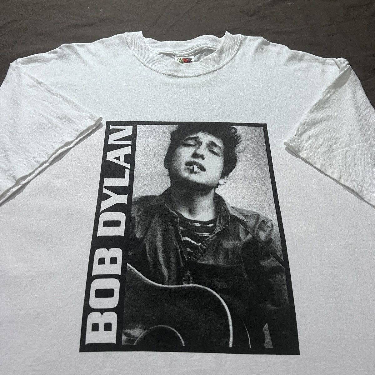 Vintage Vintage 90s Bob Dylan Portrait Photography Tee XL Graphic Size US XL / EU 56 / 4 - 4 Thumbnail