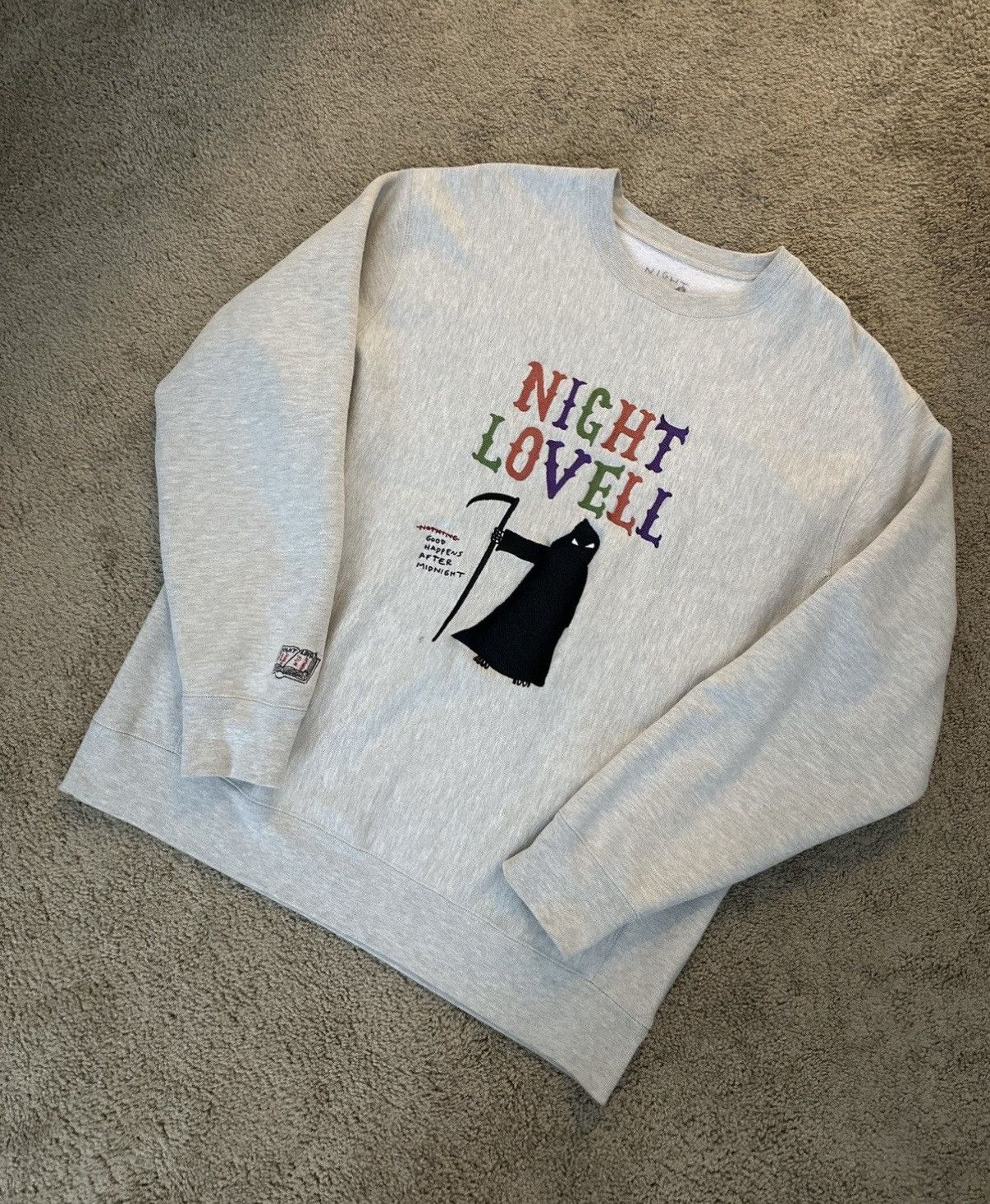 G59 Records Night Lovell Crewneck Size US XXL / EU 58 / 5 - 1 Thumbnail