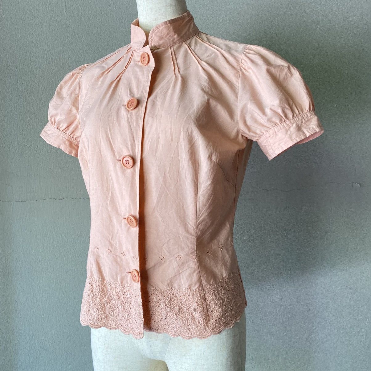 Paul Smith Paul Smith Peach Puff Blouse Size S / US 4 / IT 40 - 9 Thumbnail