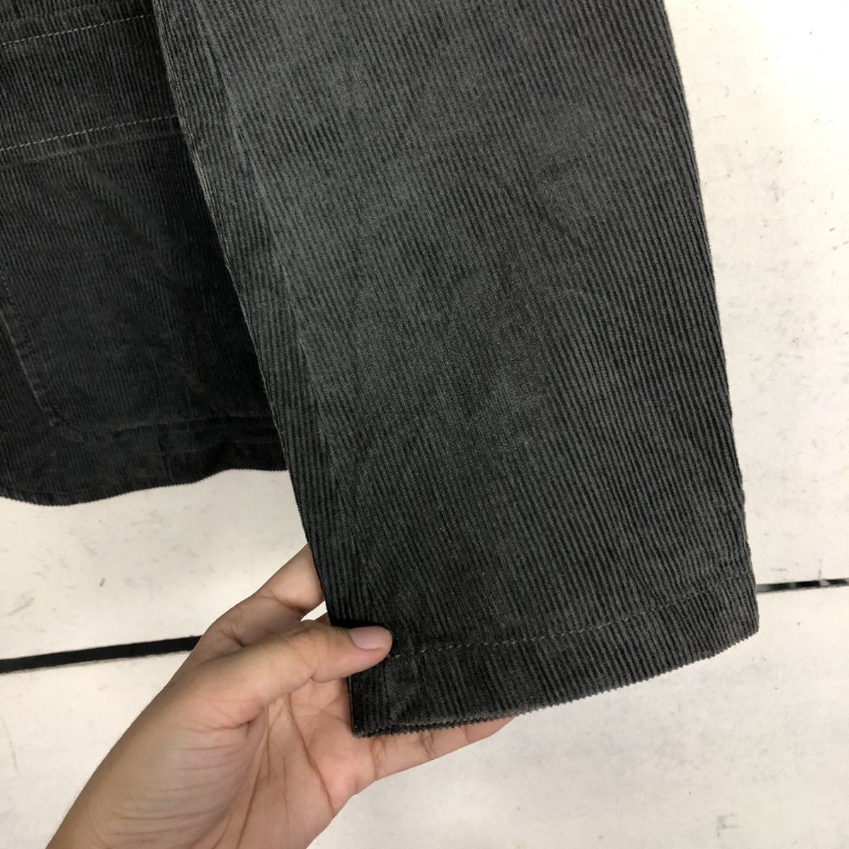 Issey Miyake 💥Vintage Chore Jacket Zucca Corduroy Blazer Size L / US 10 / IT 46 - 17 Thumbnail
