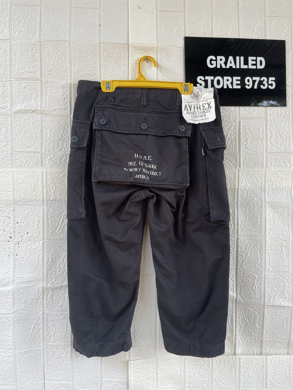 Avirex Vintage Avirex Cargo Croppes Cargo Pant Size US 30 / EU 46 - 2 Thumbnail