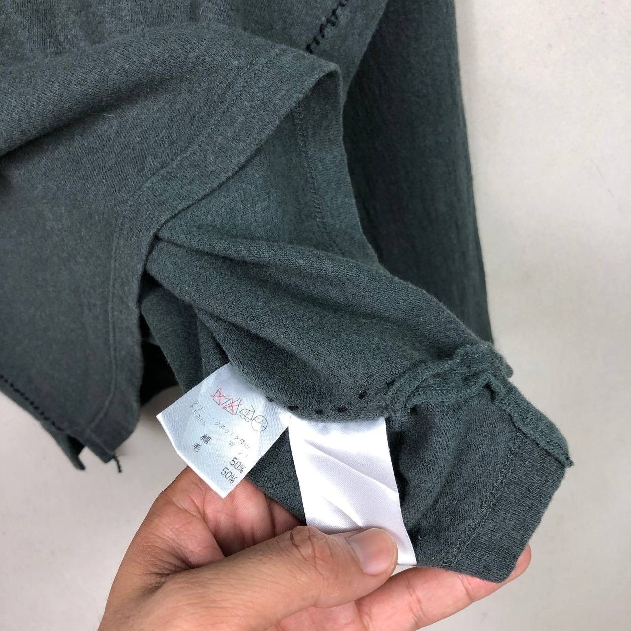 Issey Miyake Vintage Issey Miyake Men Tshirt Turtleneck Size US M / EU 48-50 / 2 - 10 Thumbnail