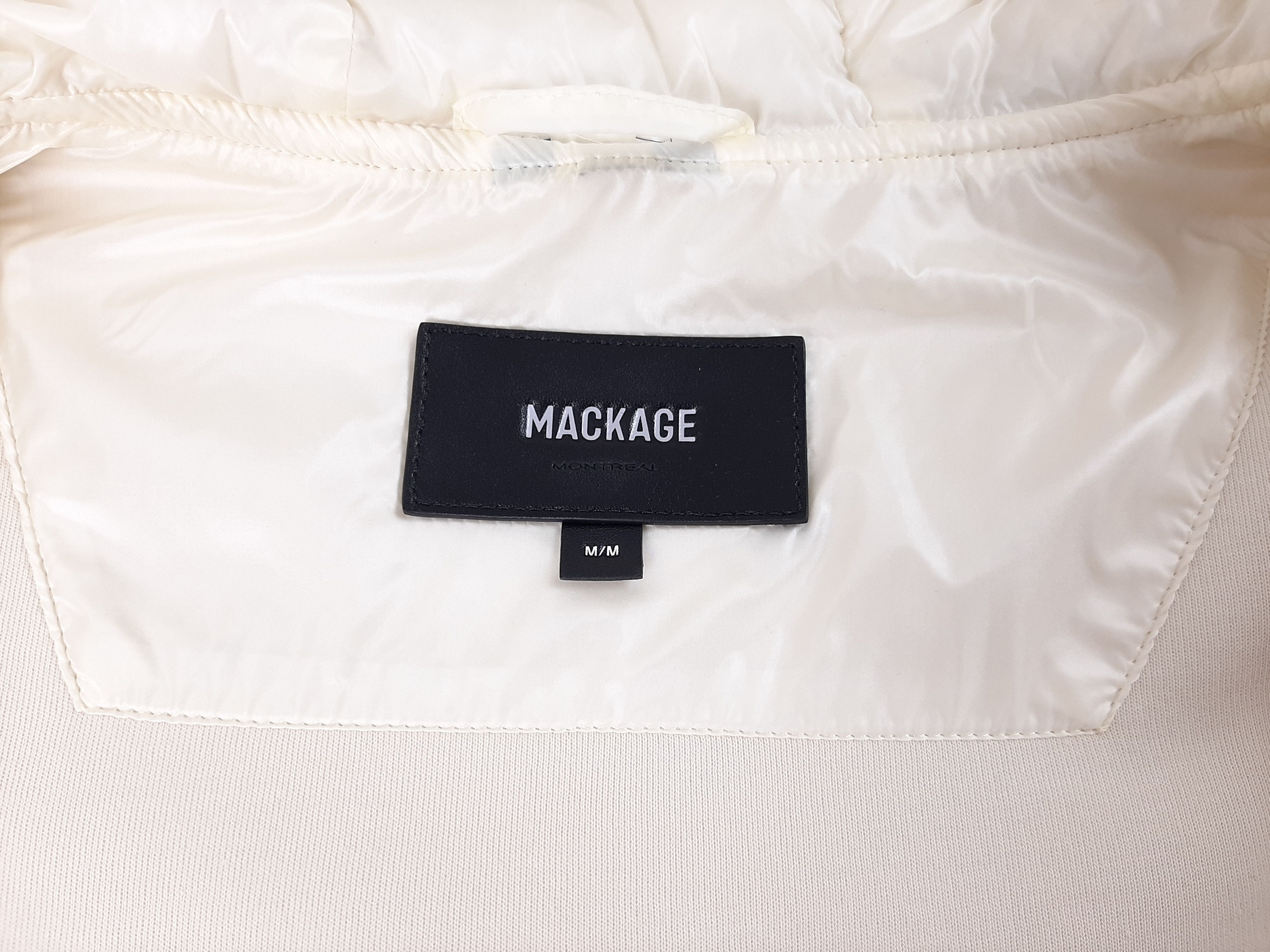 Mackage Mackage Della Hybrid Jacket Cream Women's Size M Size M / US 6-8 / IT 42-44 - 9 Thumbnail