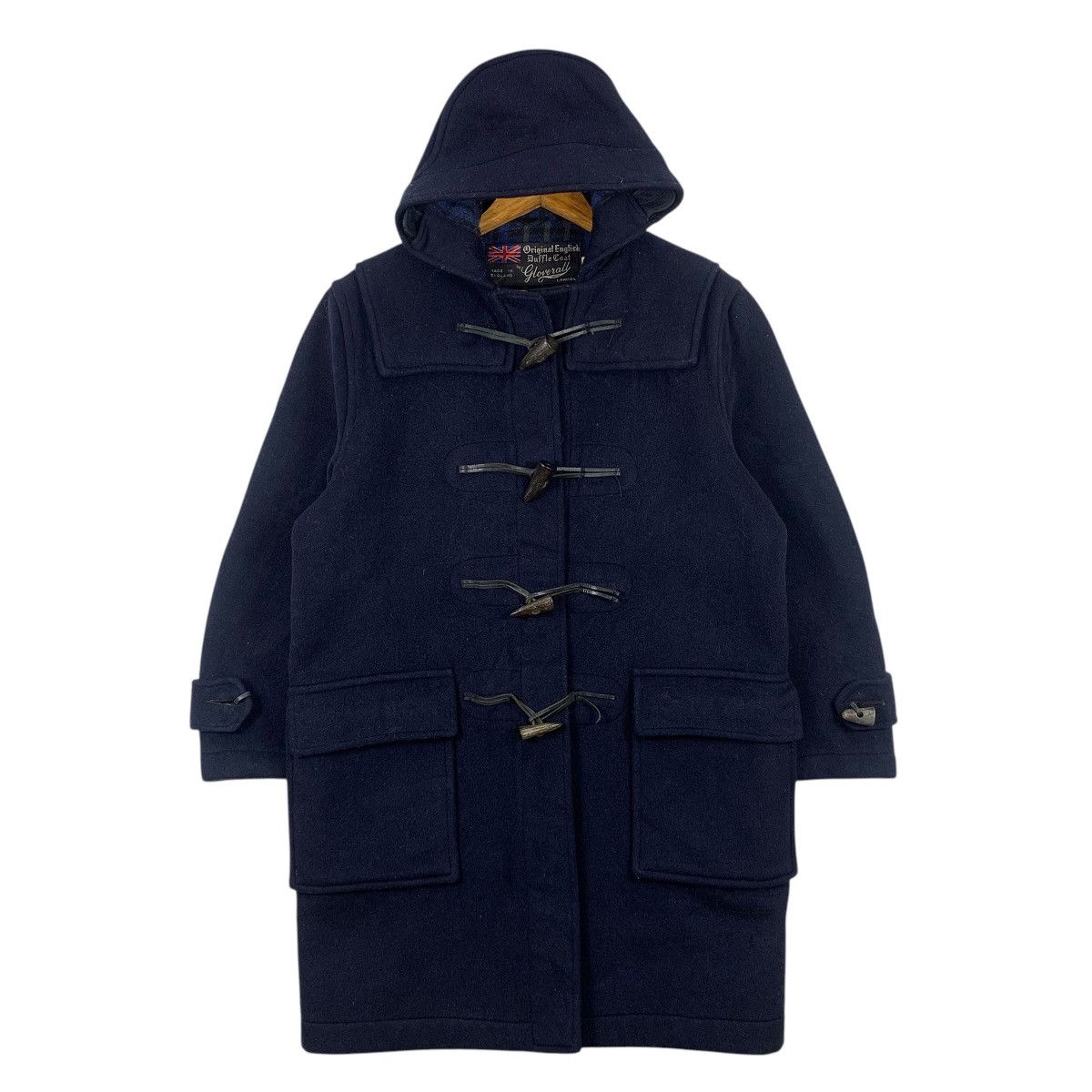Gloverall × Vintage Vintage GLOVERALL London Made In England Toggle Coat Jacket Size US L / EU 52-54 / 3 - 1 Thumbnail