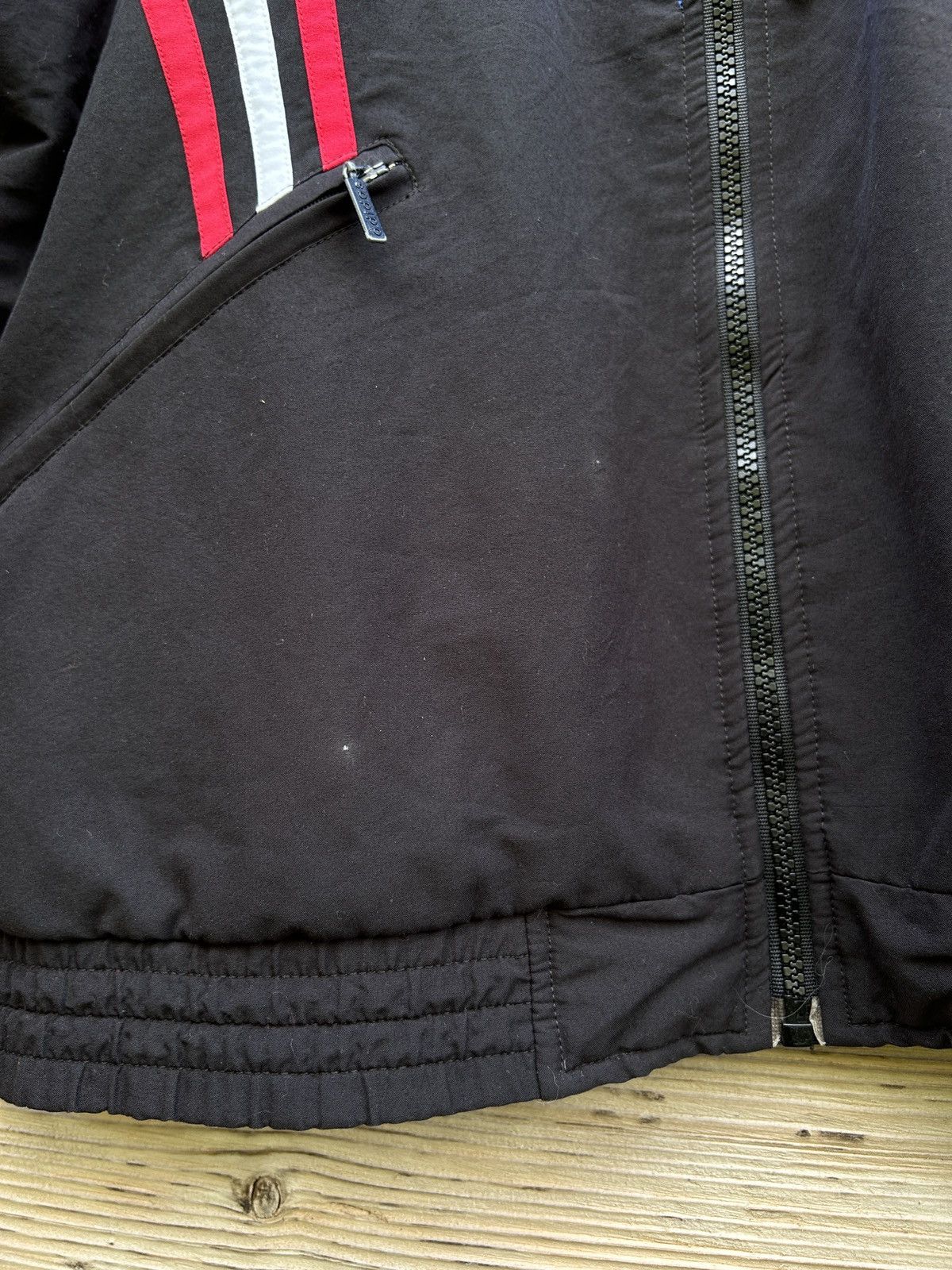 90s Vintage Adidas France FFF 1996 World Cup Light Jacket