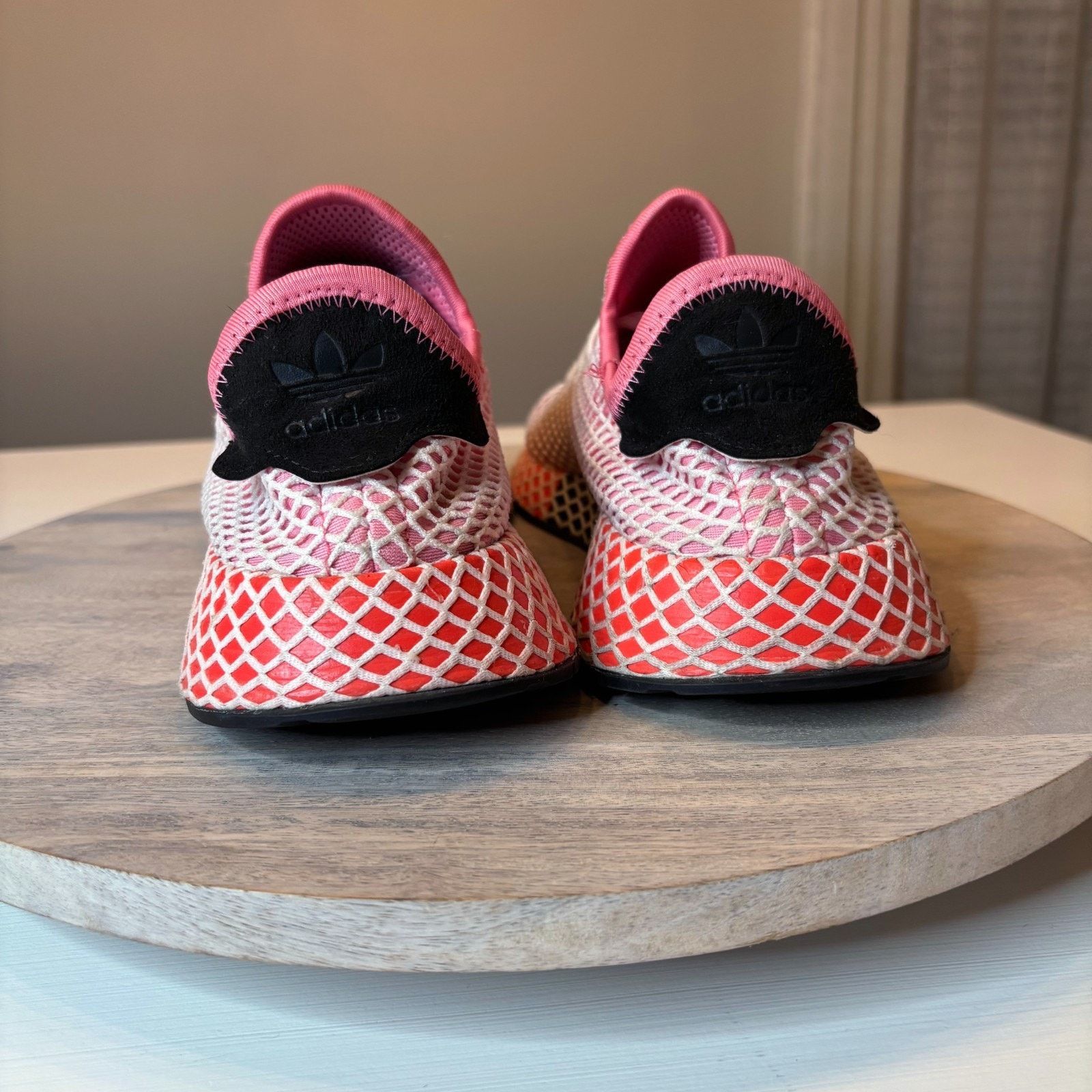 Adidas Adidas Deerupt Runner Grid Sneakers Lightweight Casual Sz 10 Size US 10 / IT 40 - 6 Thumbnail