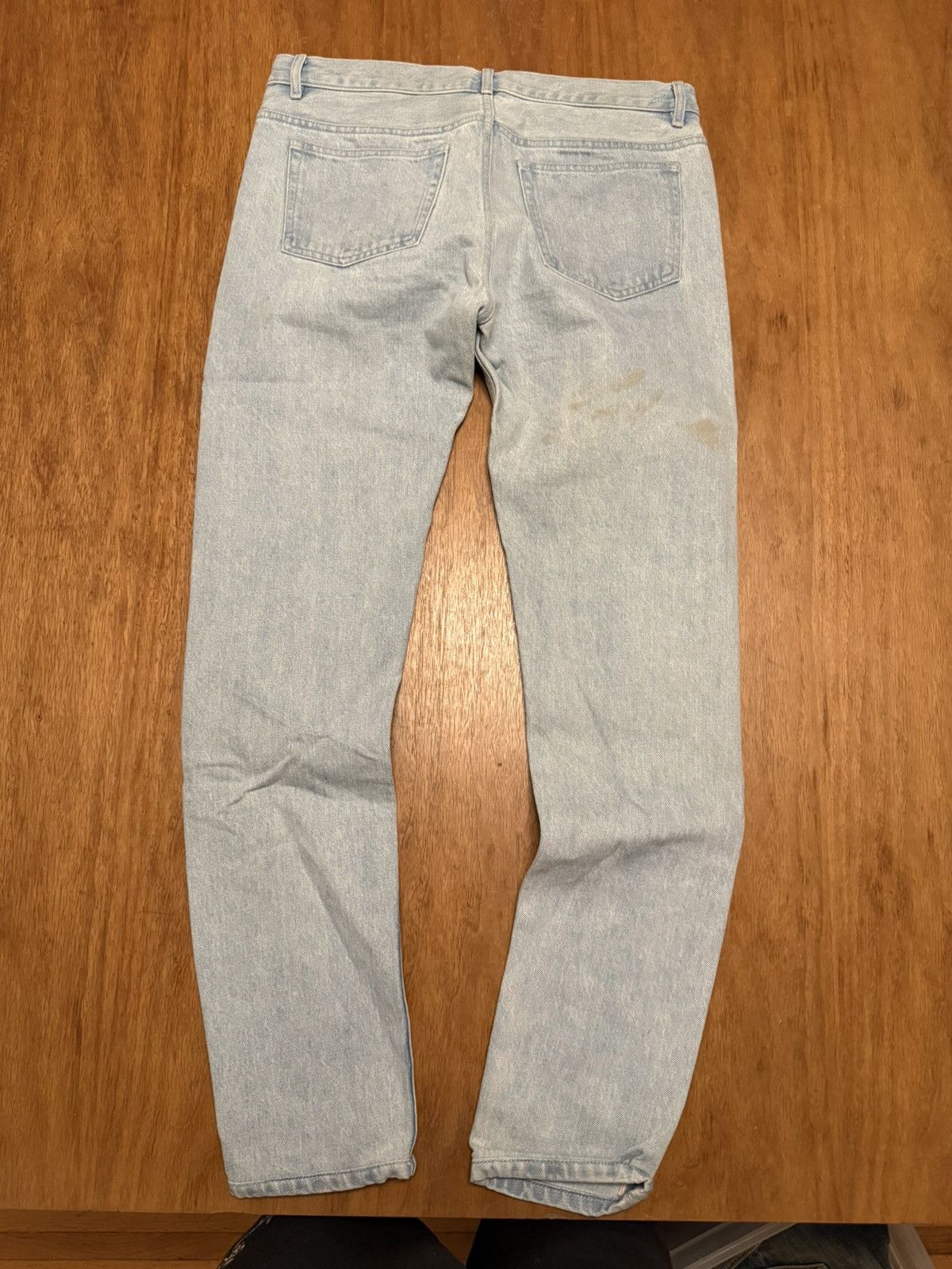 A.P.C. APC PETIT NEW STANDARD wash blue denim jeans size 30 Size US 30 / EU 46 - 4 Thumbnail