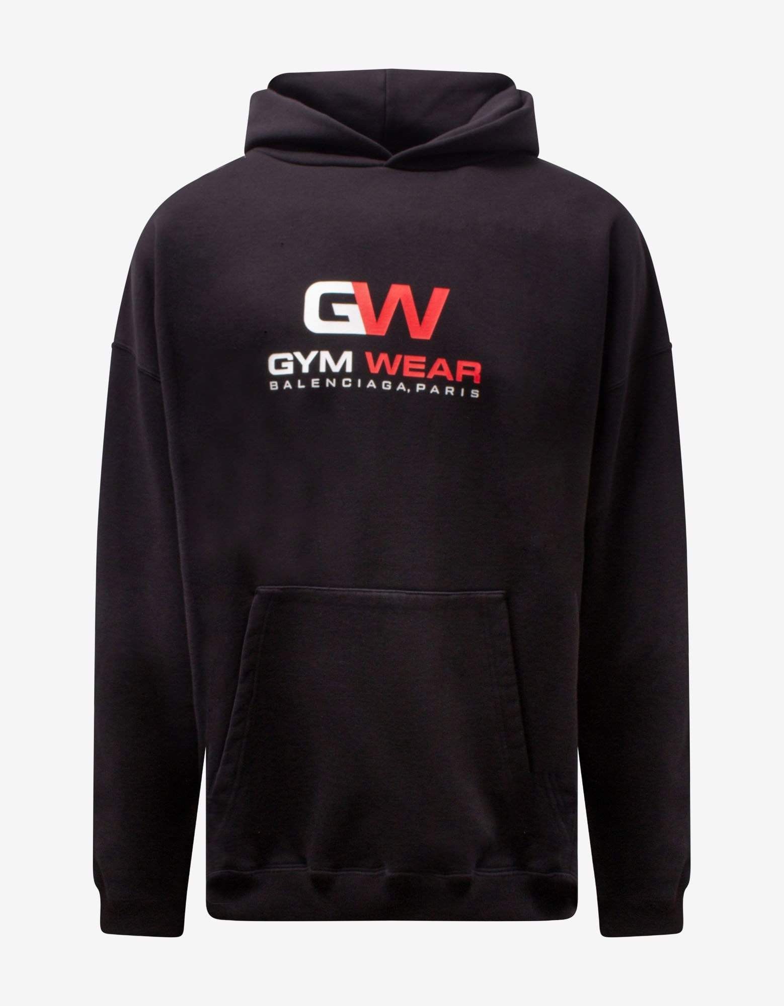 COOL！▼GYM WEAR ラージフィット フーディー▼BALENCIAGA COOL！▽GYM WEAR ラージフィット フーディー▽BALENCIAGA