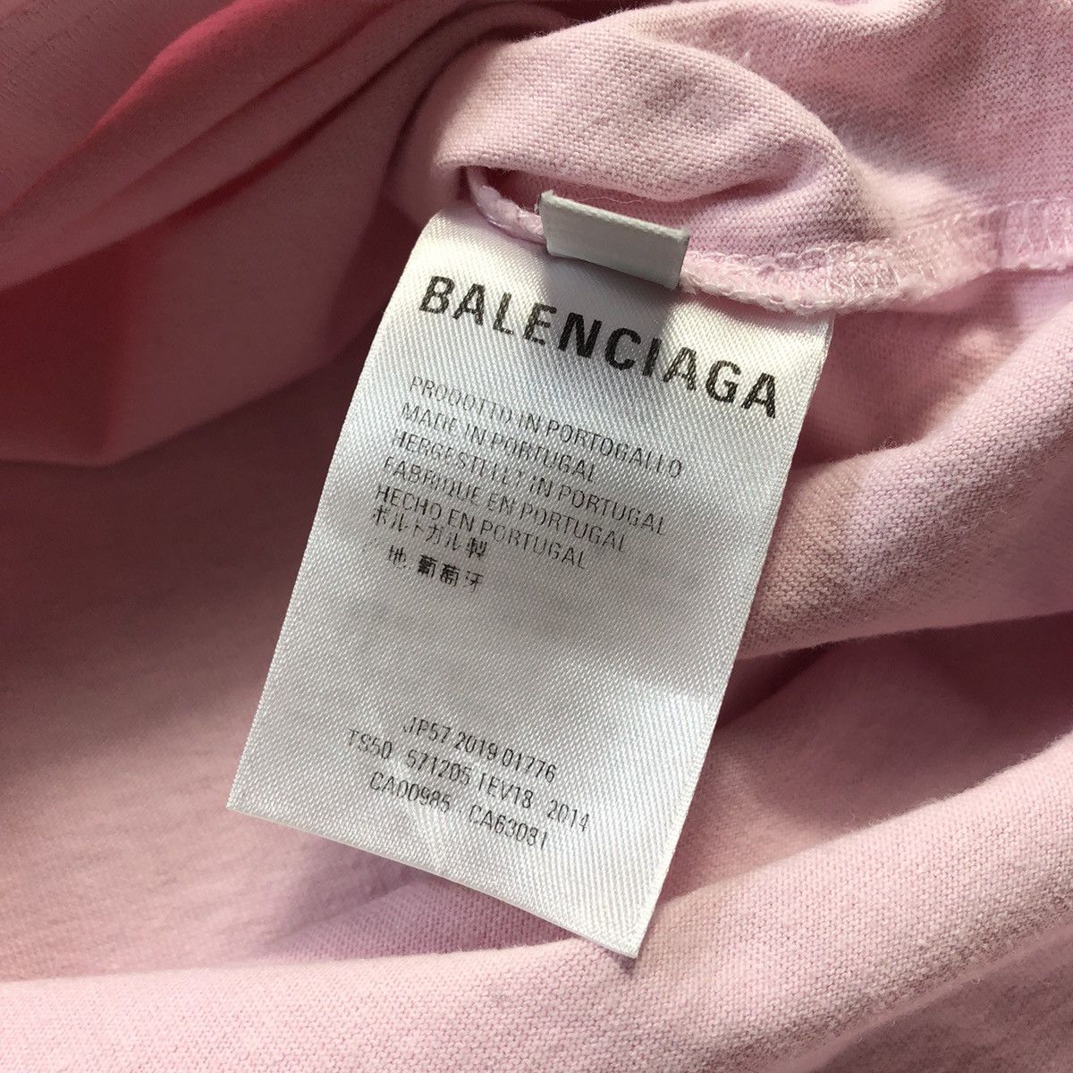 Balenciaga Balenciaga Small Logo Pink T-Shirt Size M / US 6-8 / IT 42-44 - 7 Thumbnail