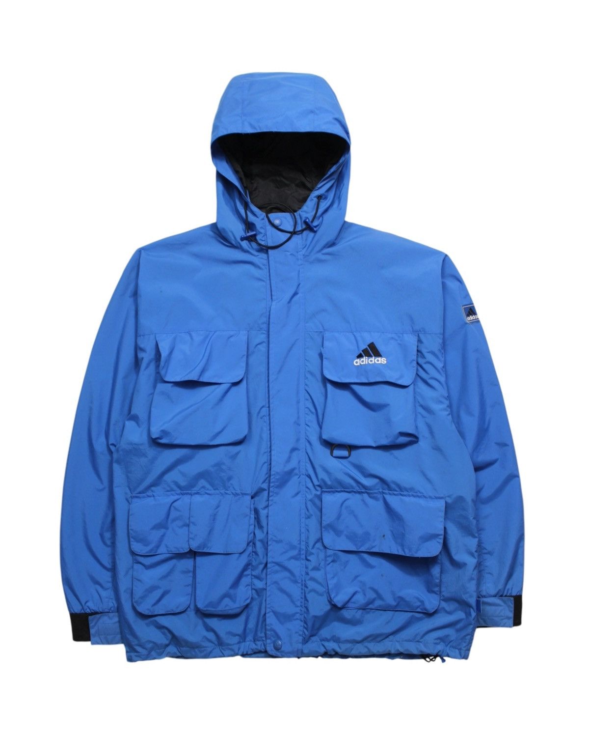 Vintage 1990S ADIDAS FISHING 5 POCKET JACKET Size US L / EU 52-54 / 3 - 1 Thumbnail