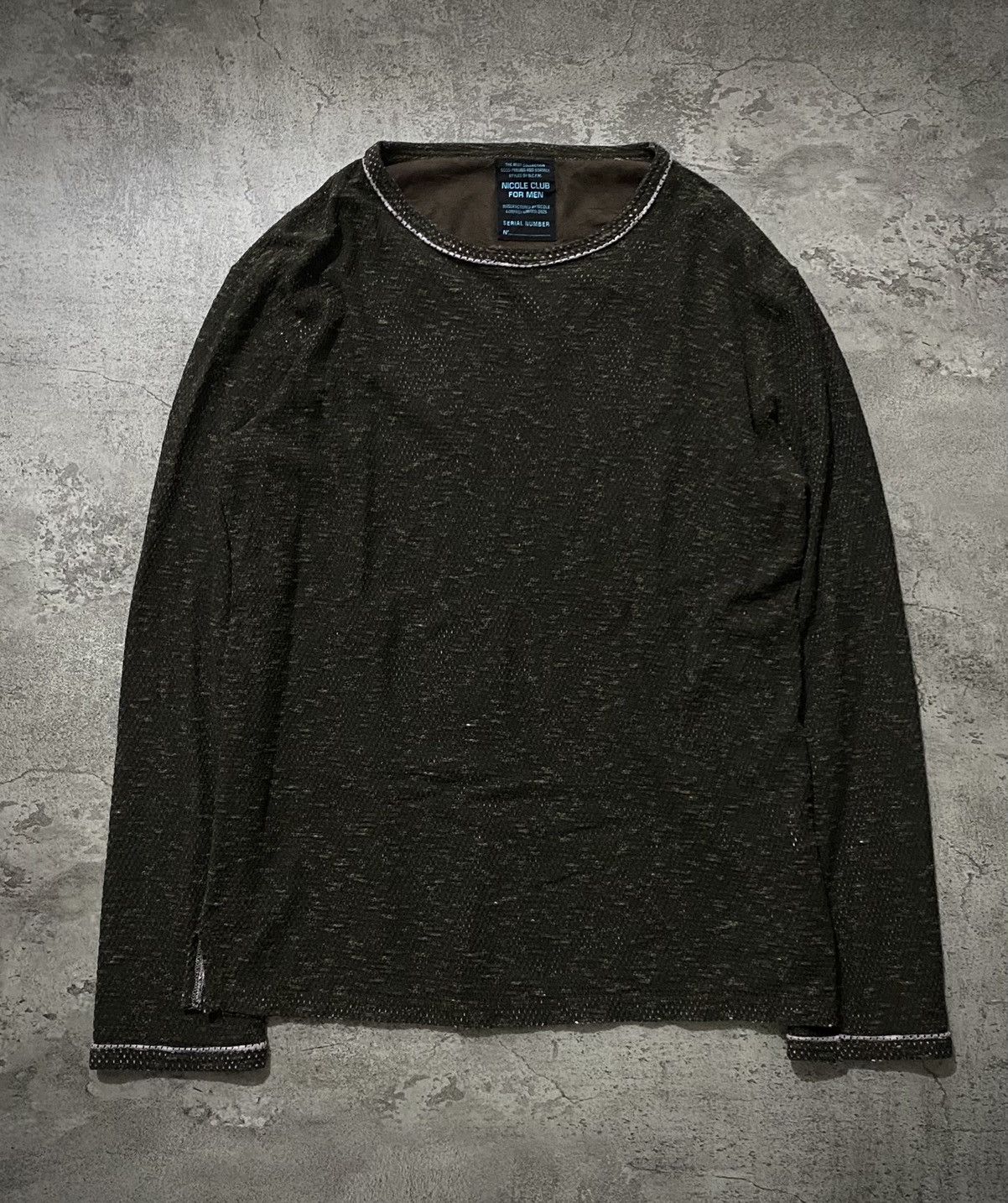 Nicole Club Nicole club for men ifsixwasnine mesh longsleeve Size US M / EU 48-50 / 2 - 1 Thumbnail