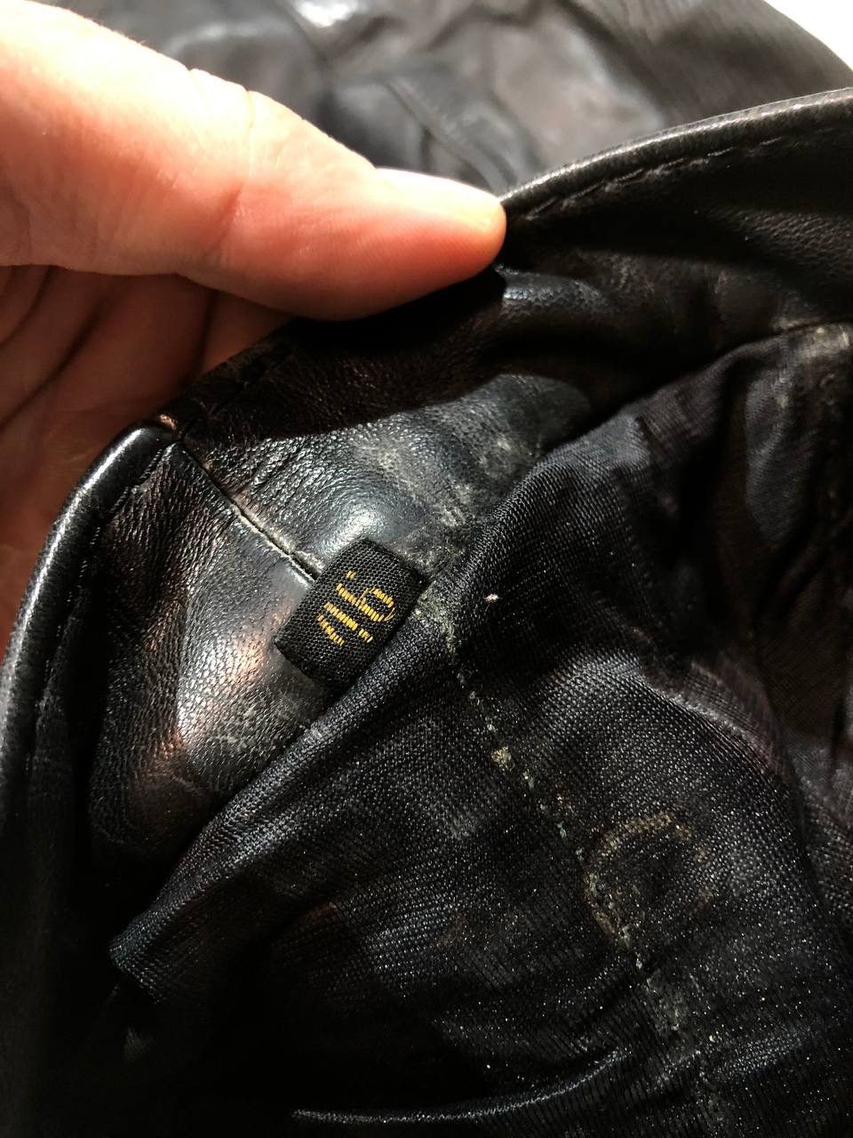 Leather × Vintage Polo Racing Moto Biker Leather Pants Vintage Size US 29 - 12 Thumbnail