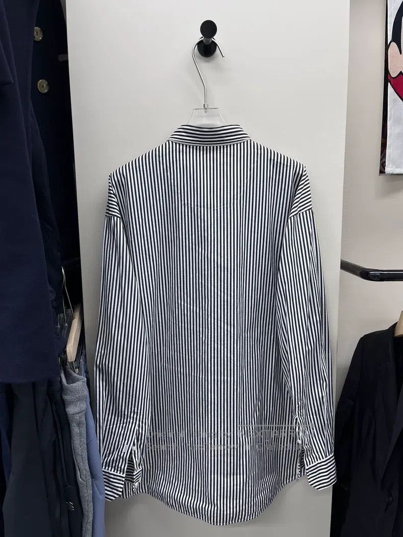 Balenciaga Balenciaga size 39 Love Striped Shirt Jacket Size US S / EU 44-46 / 1 - 2 Thumbnail