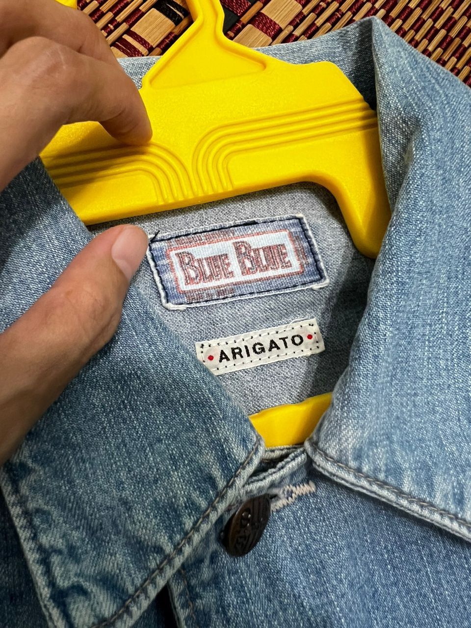 Blue Blue Japan × Japanese Brand Blue Blue Arigato Chore Jacket Denim Size US S / EU 44-46 / 1 - 5 Thumbnail