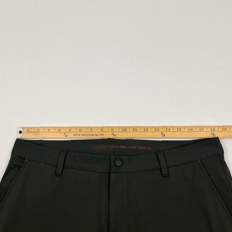 Rhone Rhone Commuter Pants Mens 36 x 29 Green Slim Fit Chino Tapered Classic 5-Pocket Office Travel Casual Outdoor Size US 36 / EU 52 - 5 Thumbnail