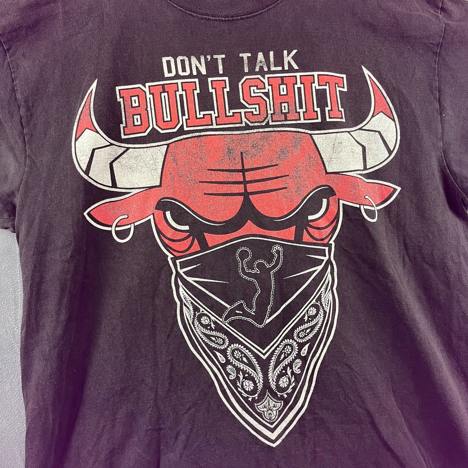 Other VTG Shaka Bulls Shirt Men's XL Rap Tee Don't Talk Bullsh*t Size US XL / EU 56 / 4 - 3 Thumbnail