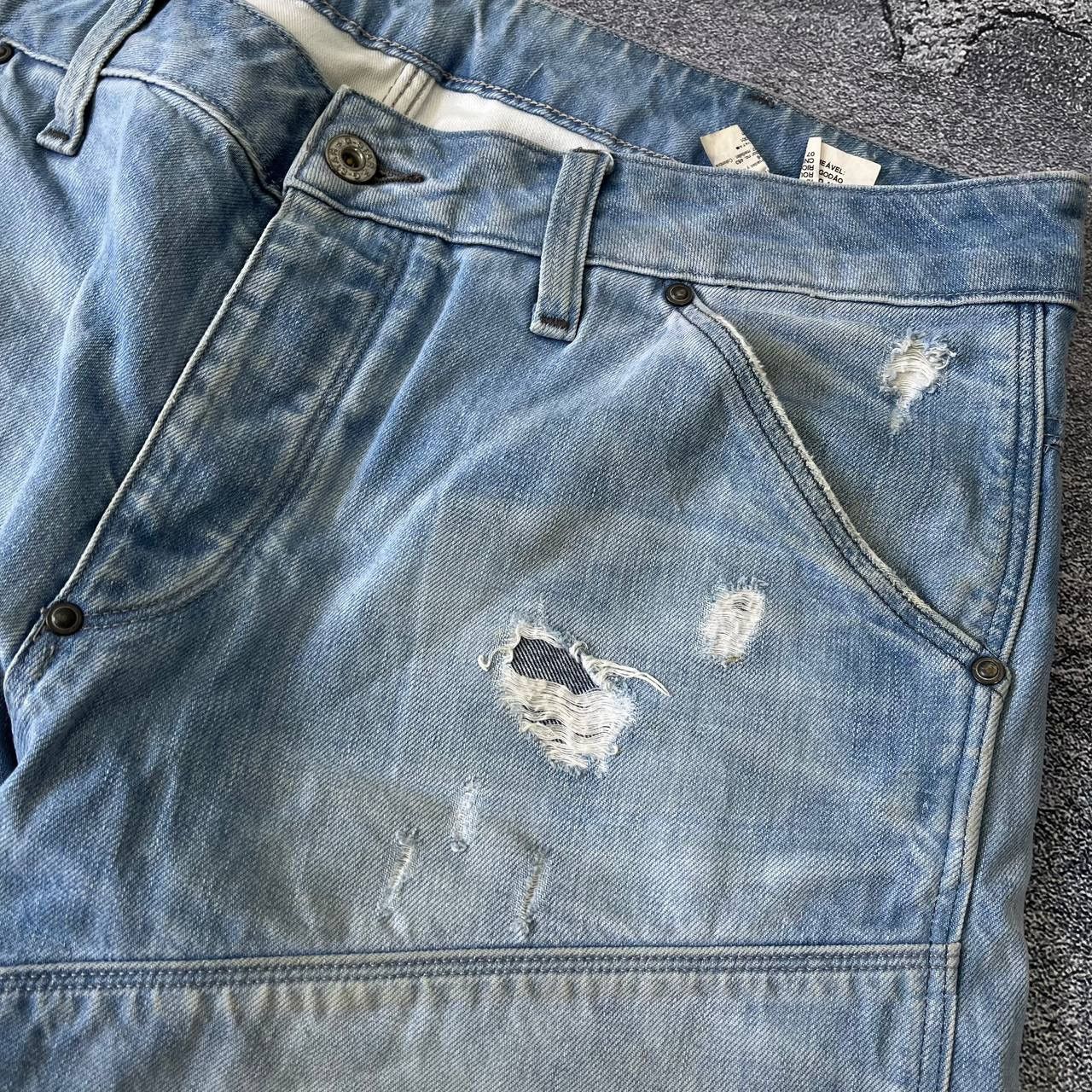 G-Star Japan Style G-Star Raw denim vintage jeans distressed y2k Size US 34 / EU 50 - 6 Thumbnail