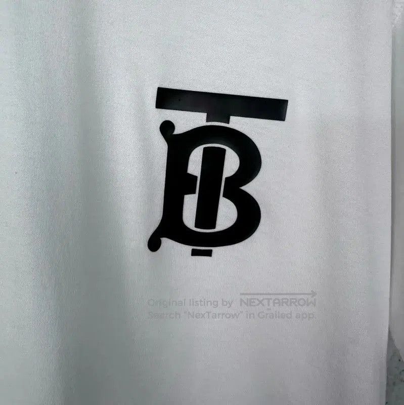 Burberry Burberry White Cotton Short Sleeve T-Shirt. Size XXS / US 00 / IT 34 - 3 Thumbnail