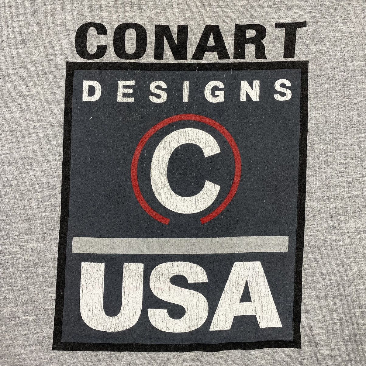 Vintage VINTAGE 90's CONART DESIGNS USA BIG GRAPHIC STREETWEAR TEE Size US L / EU 52-54 / 3 - 3 Thumbnail